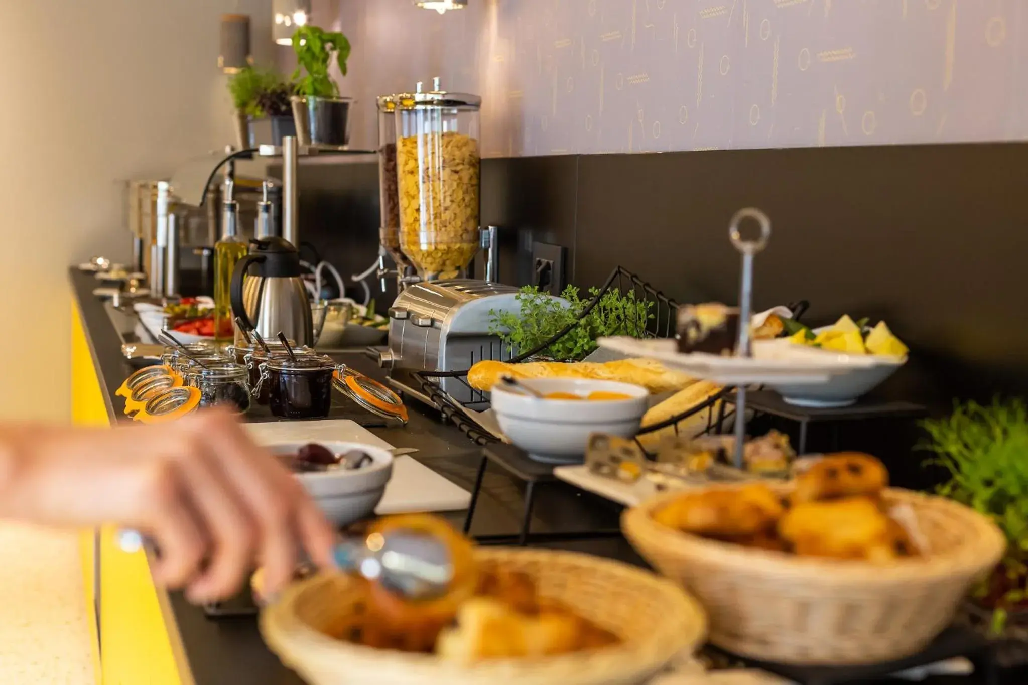 Buffet breakfast in ibis Styles Bucharest Erbas Buffet breakfast in ibis Styles Bucharest Erbas