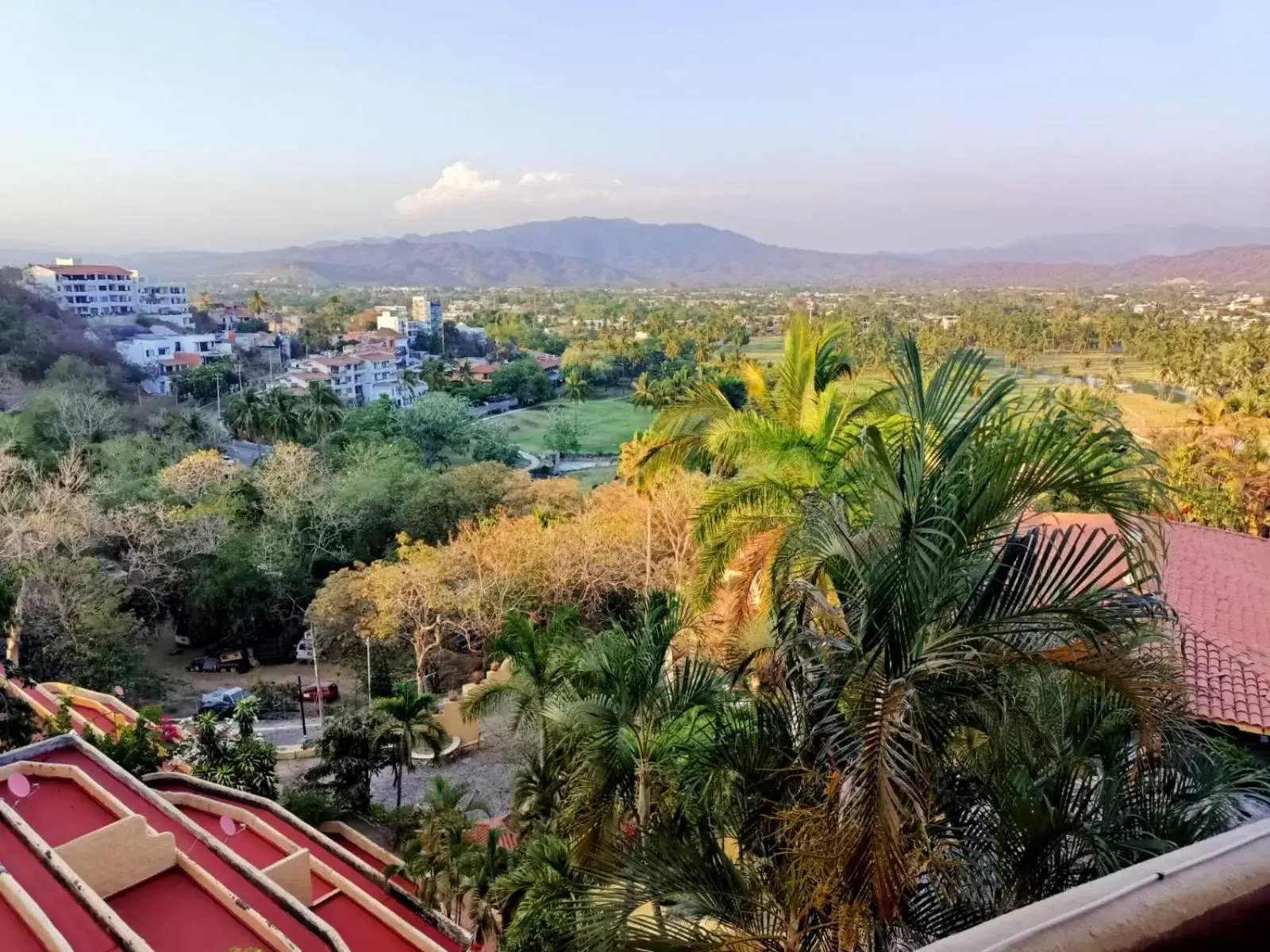 Natural landscape, Mountain View in hotel plaza tucanes