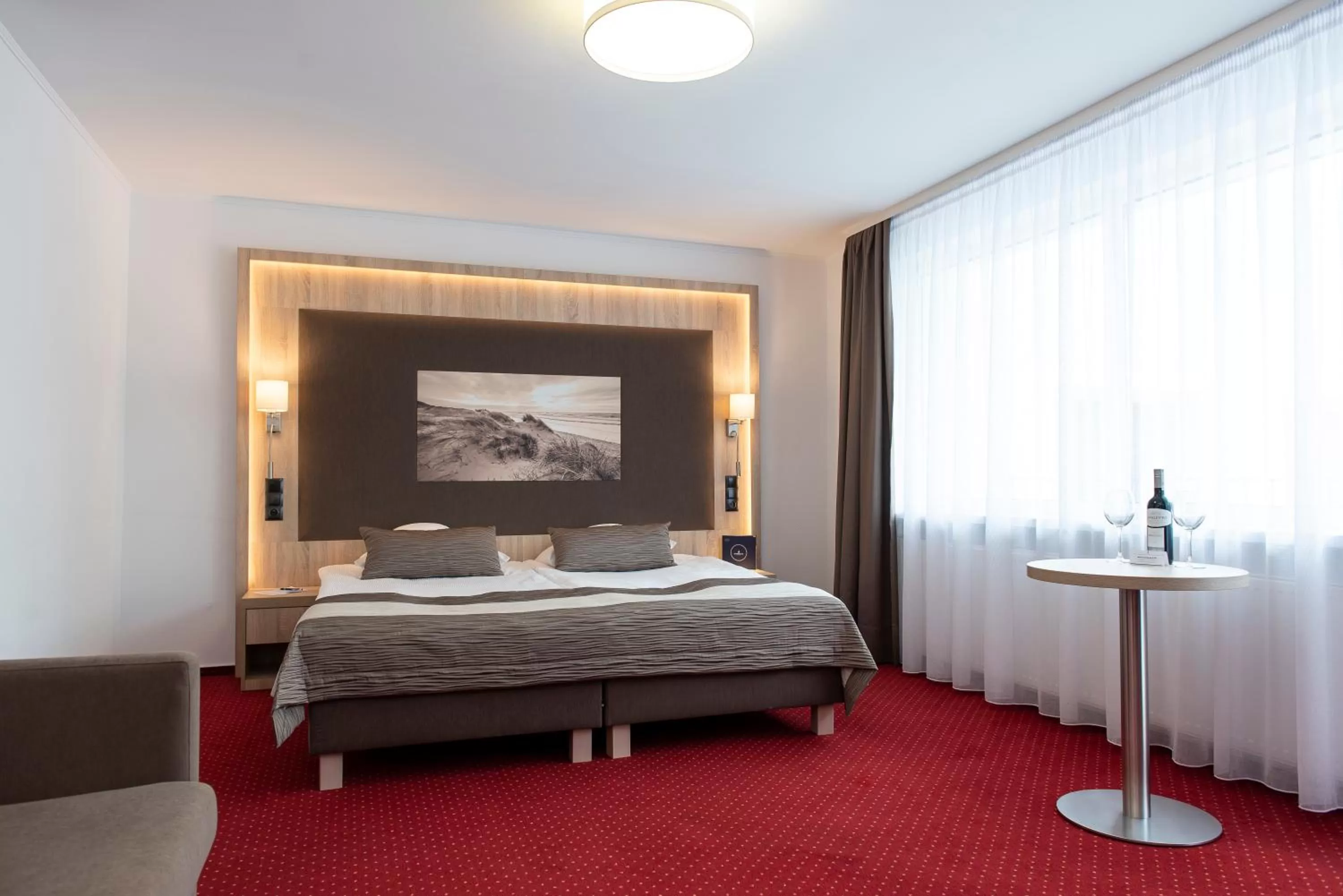 Bed in Hotel Unitral SPA w Mielnie