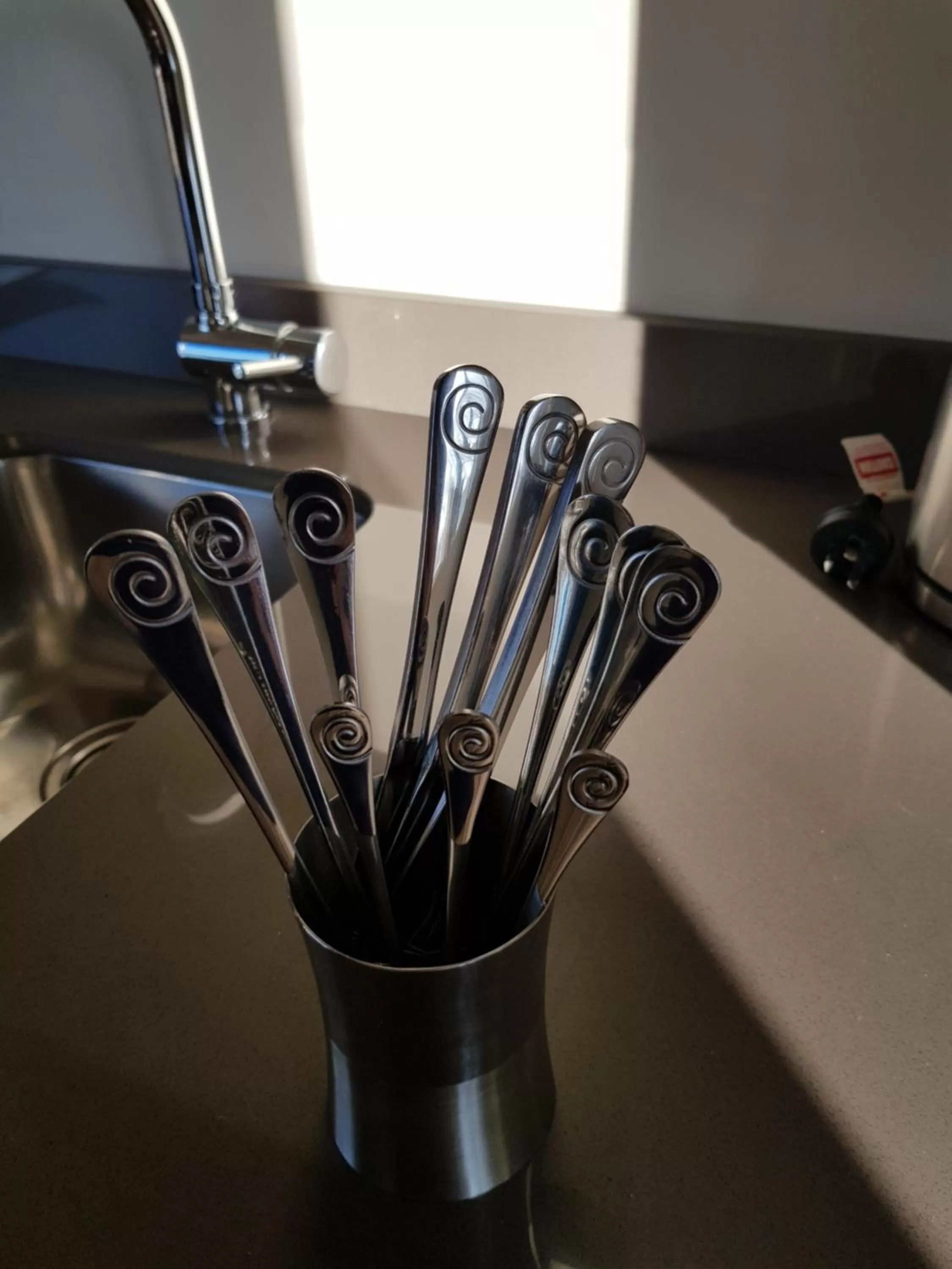 Kitchen or kitchenette in Delago Motel/Apartments