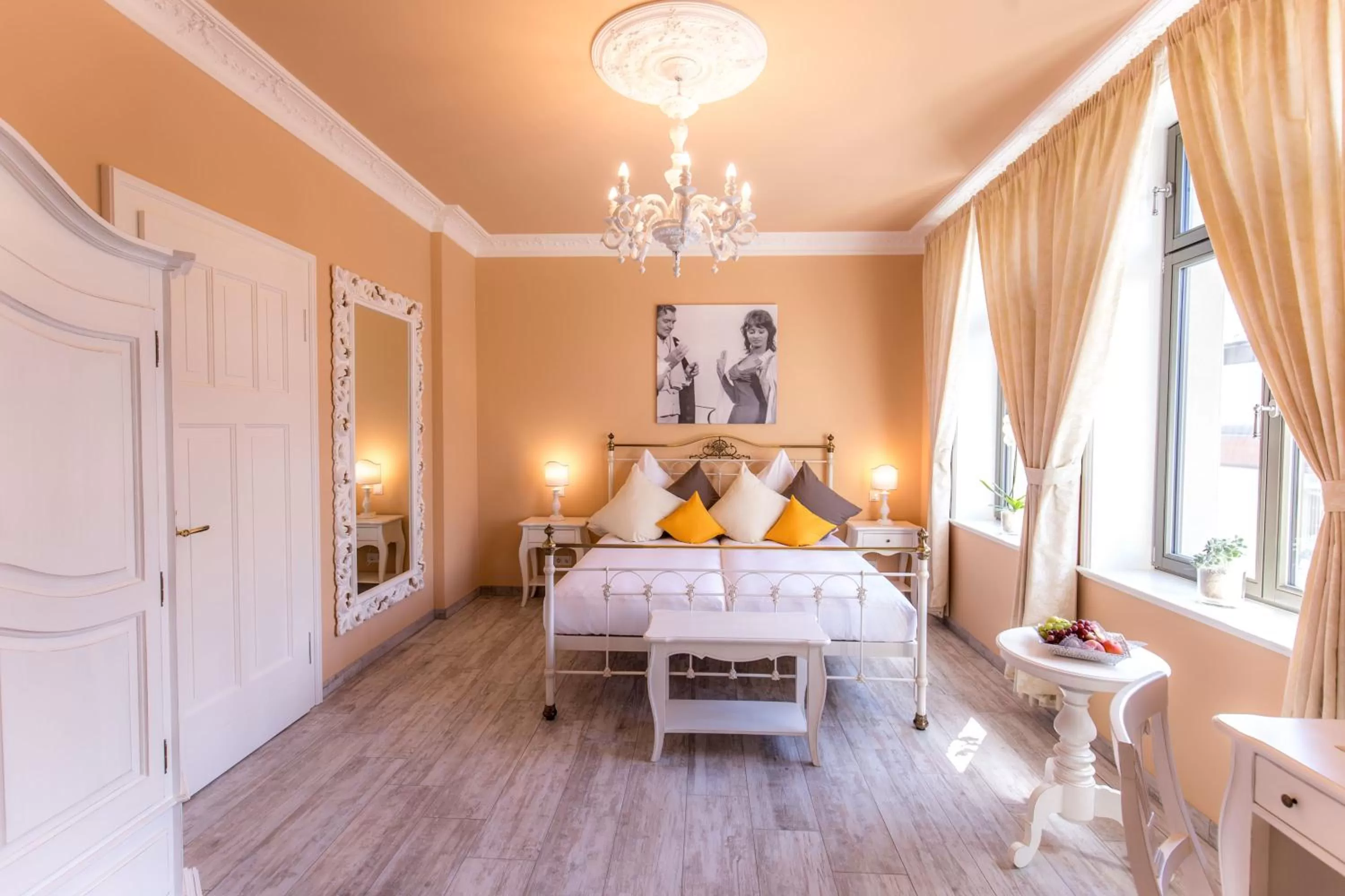 Photo of the whole room, Bed in Grande Albergo Giancarlo