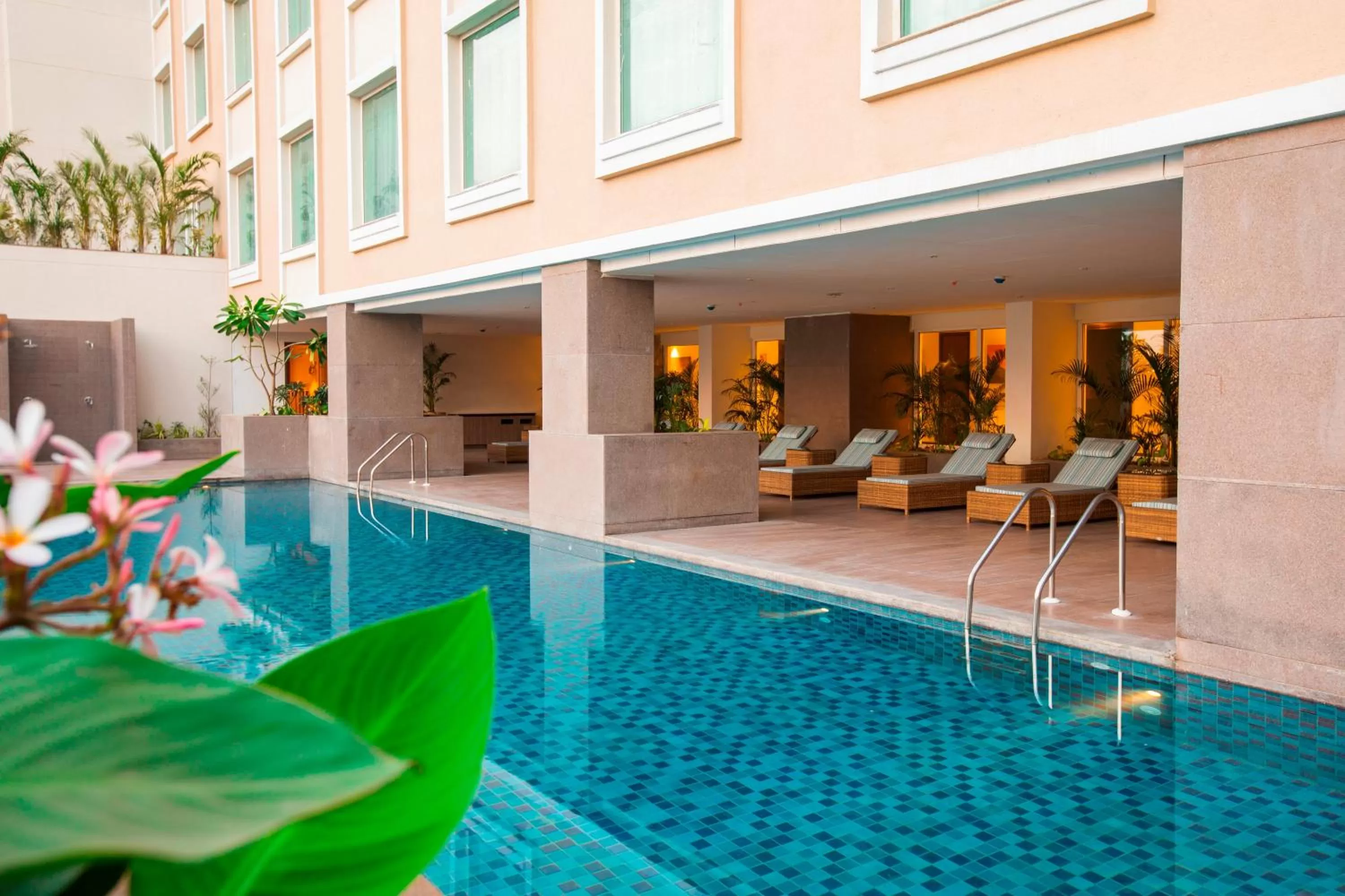 Pool view in Lemon Tree Premier City Center Pune