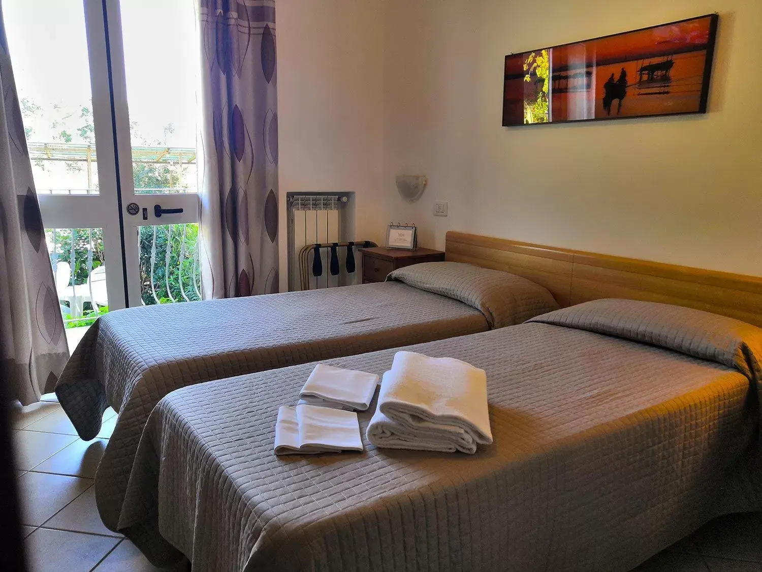Bedroom, Bed in Hotel Villa Wanda