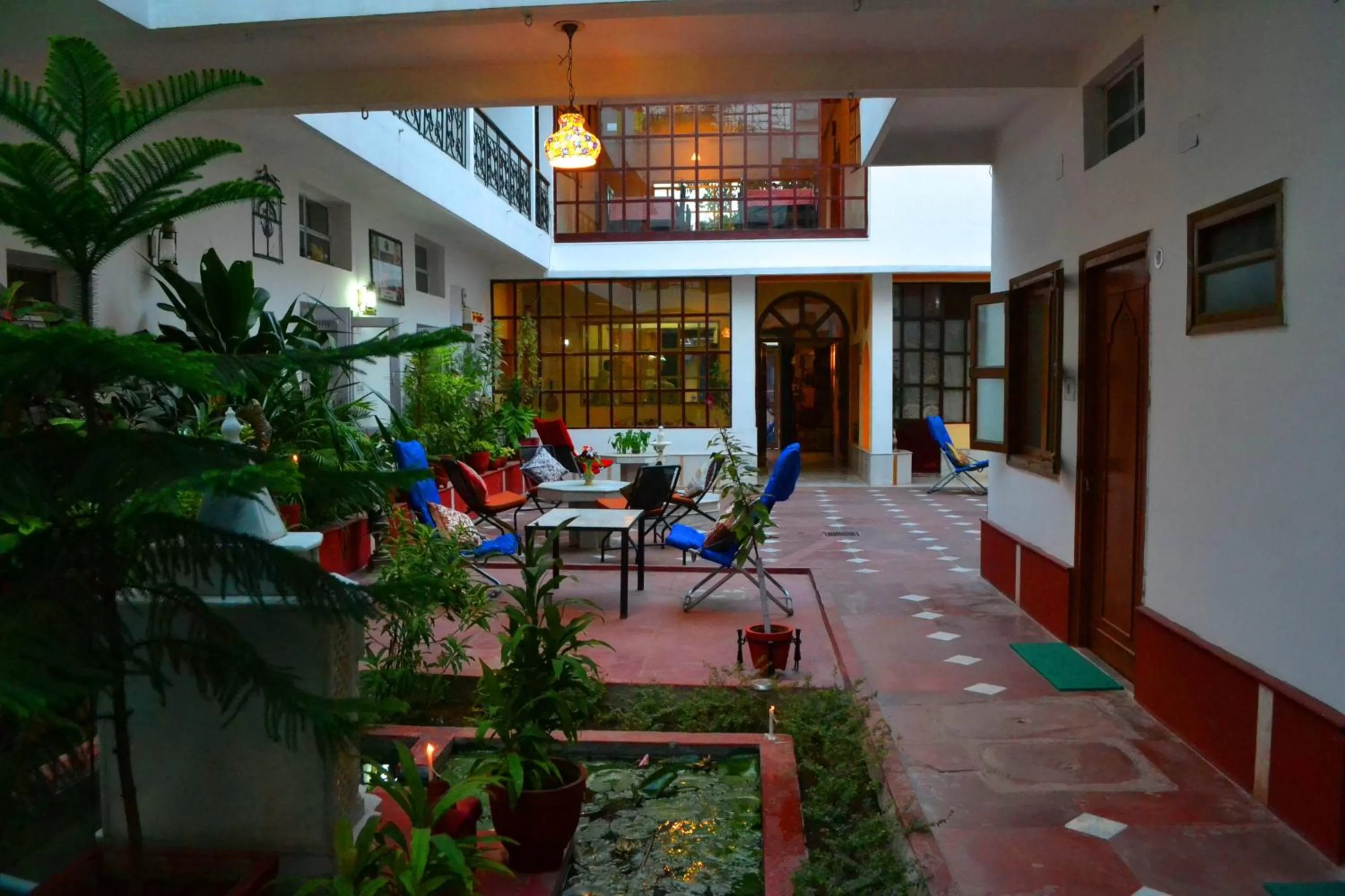 Patio in Hotel Harmony