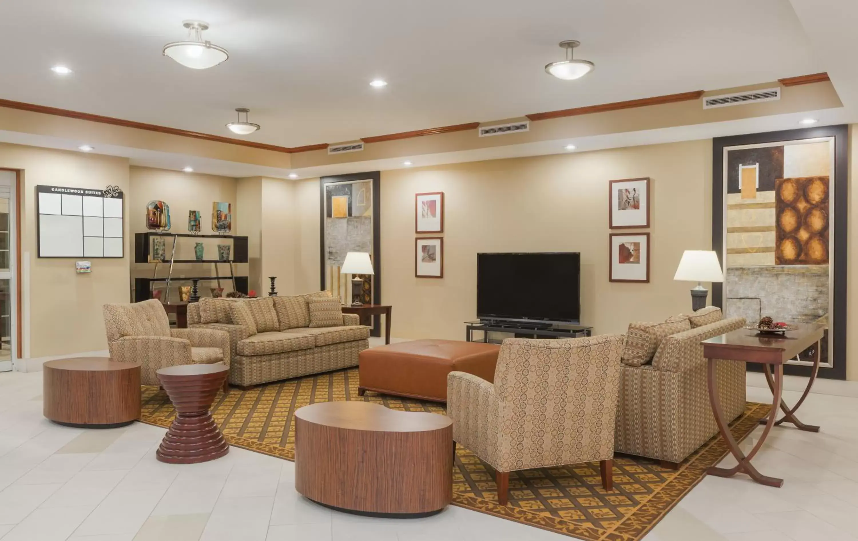 Lobby or reception in Candlewood Suites Houston I-10 East, an IHG Hotel