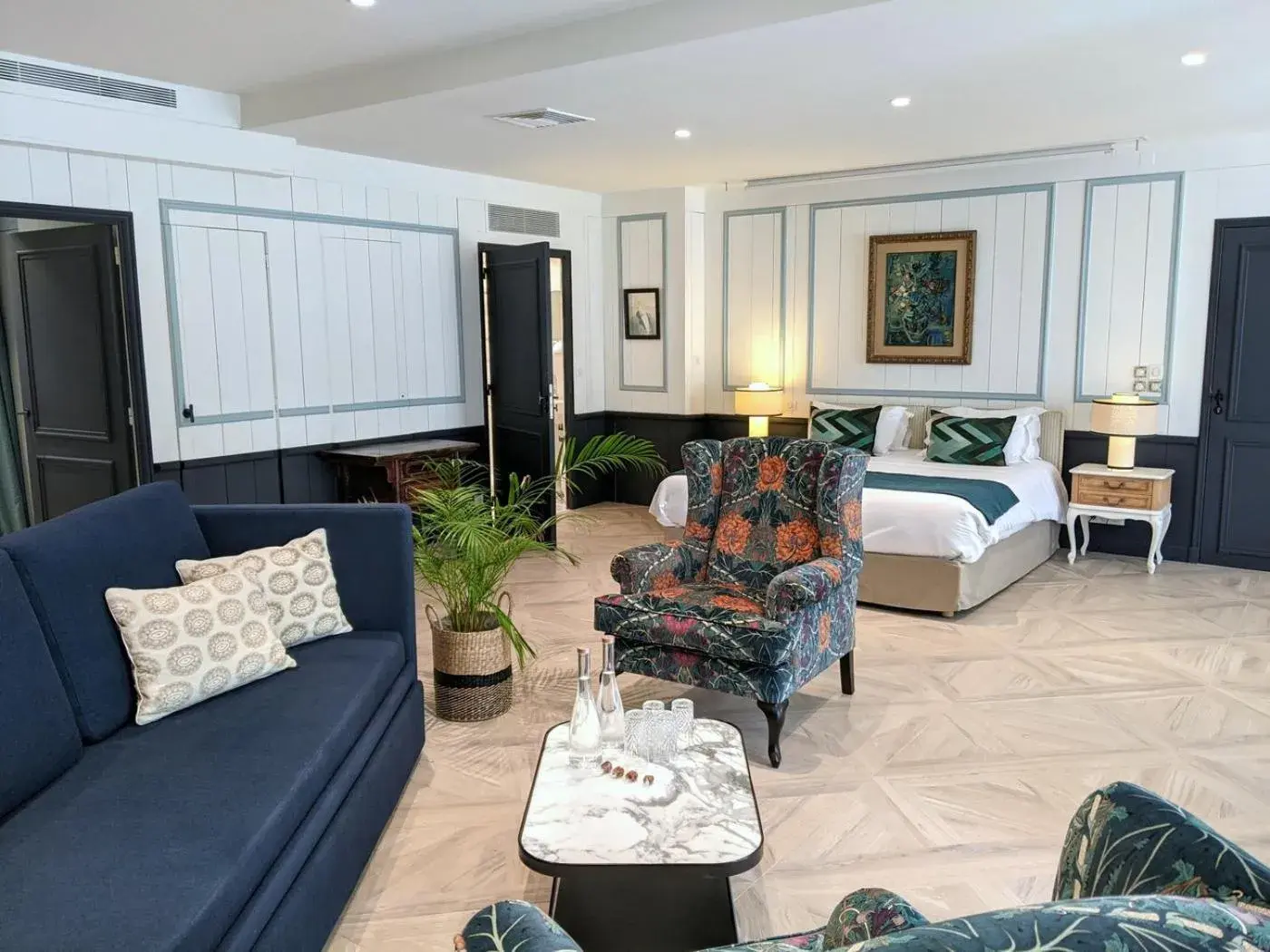 Living room, Seating Area in Hôtel Le Saint Christophe