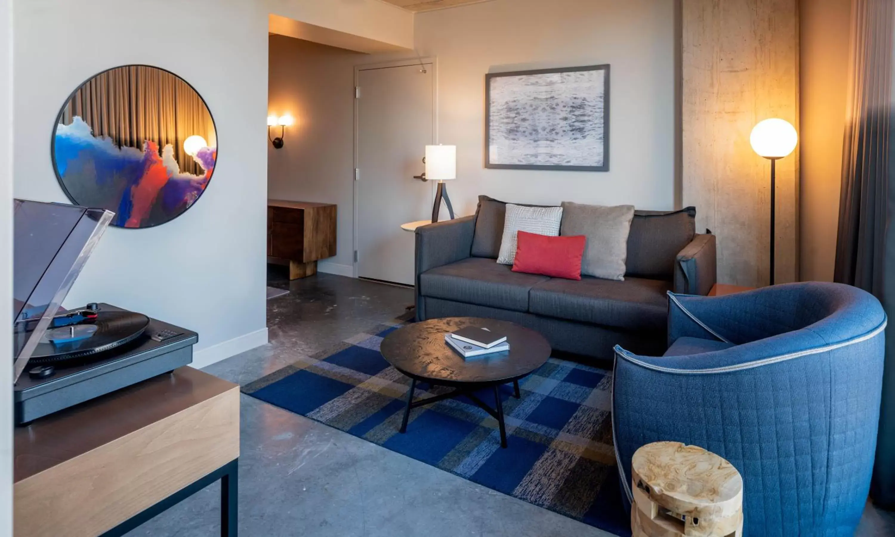 Living room, Seating Area in Hyatt Centric Downtown Portland