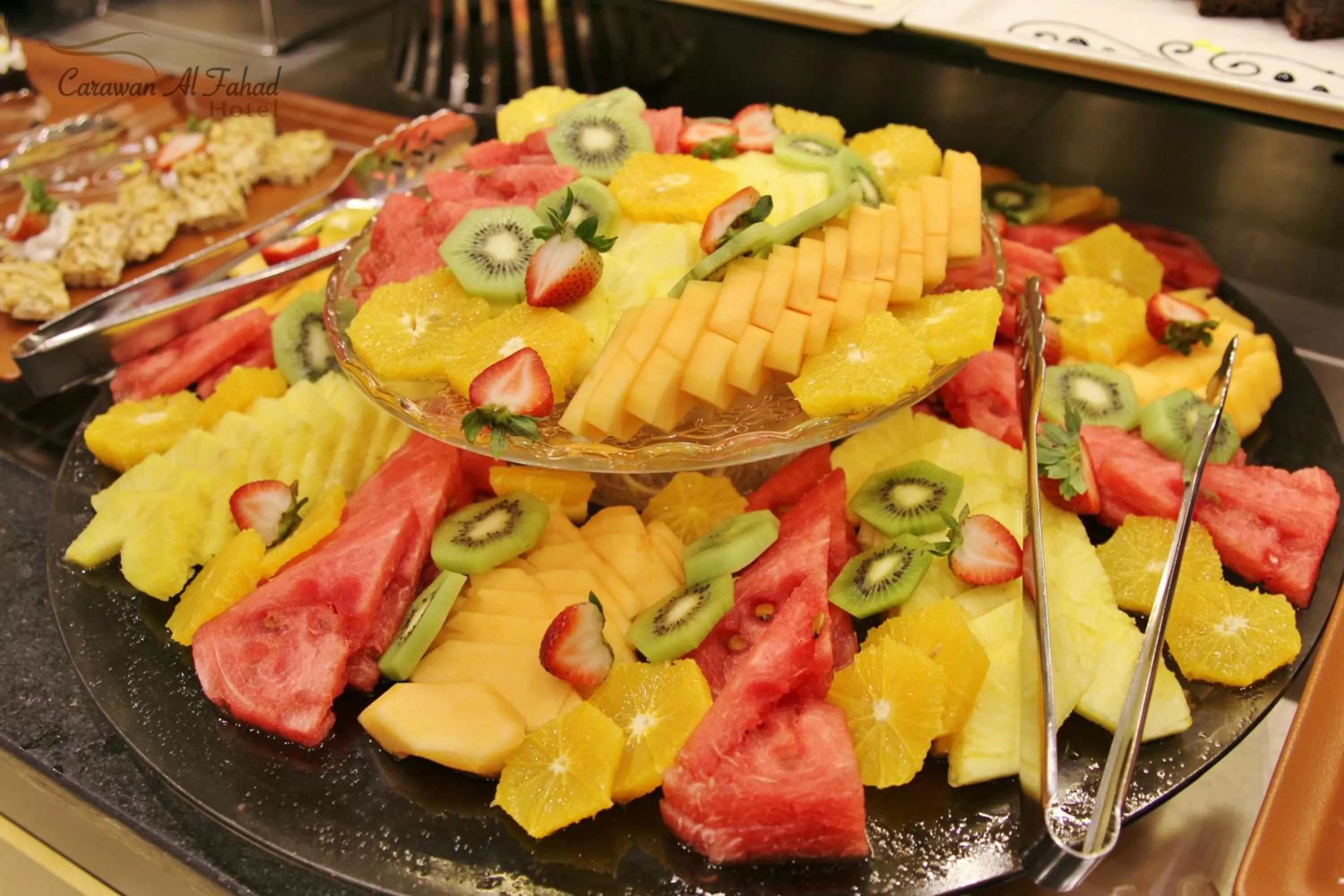 Food and drinks in Carawan Al Fahad Hotel