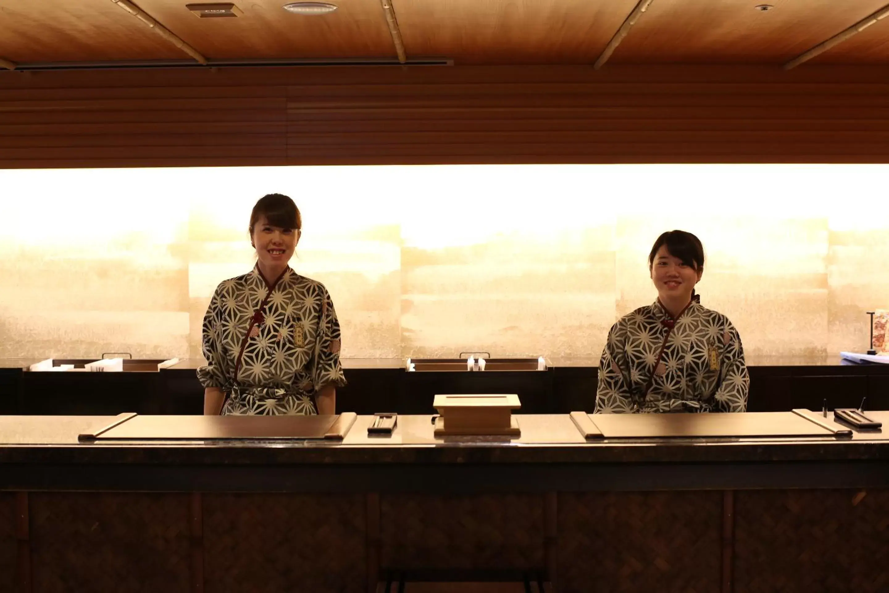 Lobby or reception in Kadensho, Arashiyama Onsen, Kyoto - Kyoritsu Resort