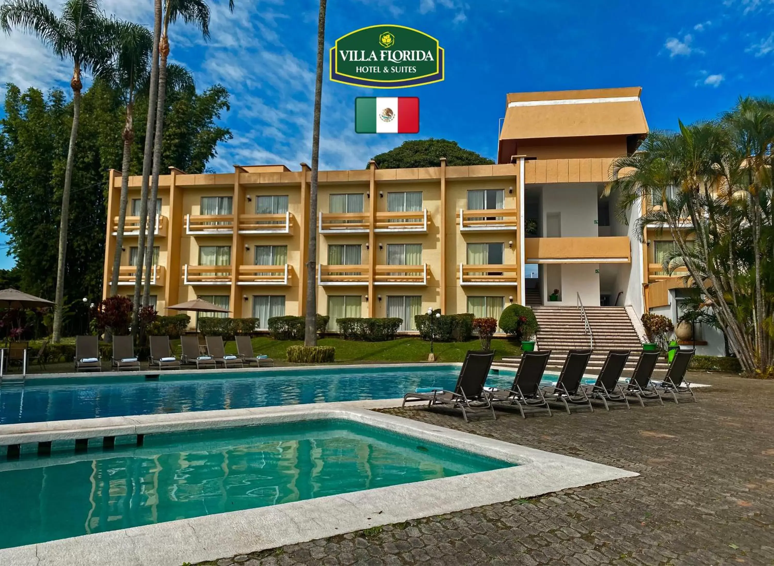 Property building in Hotel Villa Florida Córdoba
