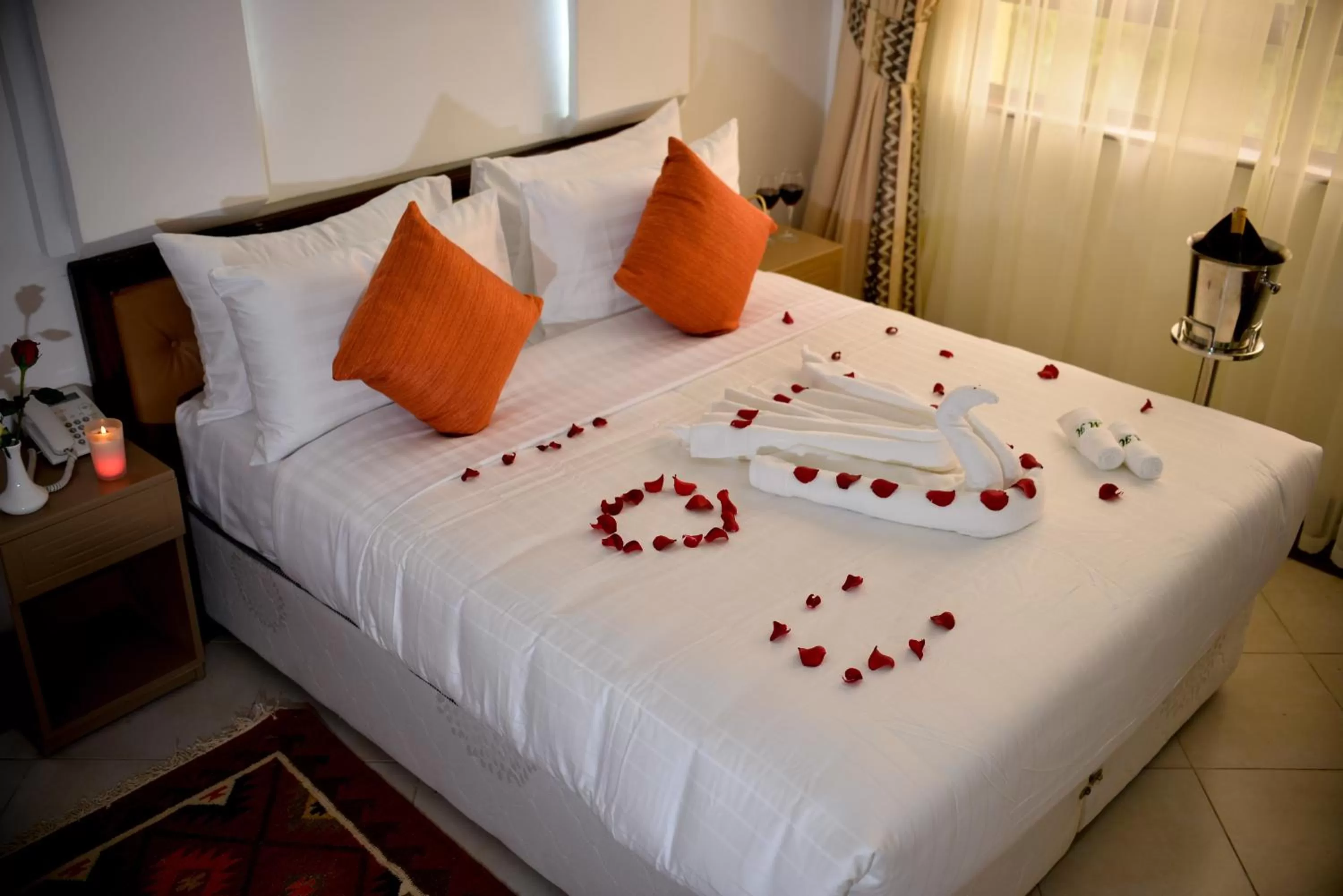 Bed in Melili Hotel