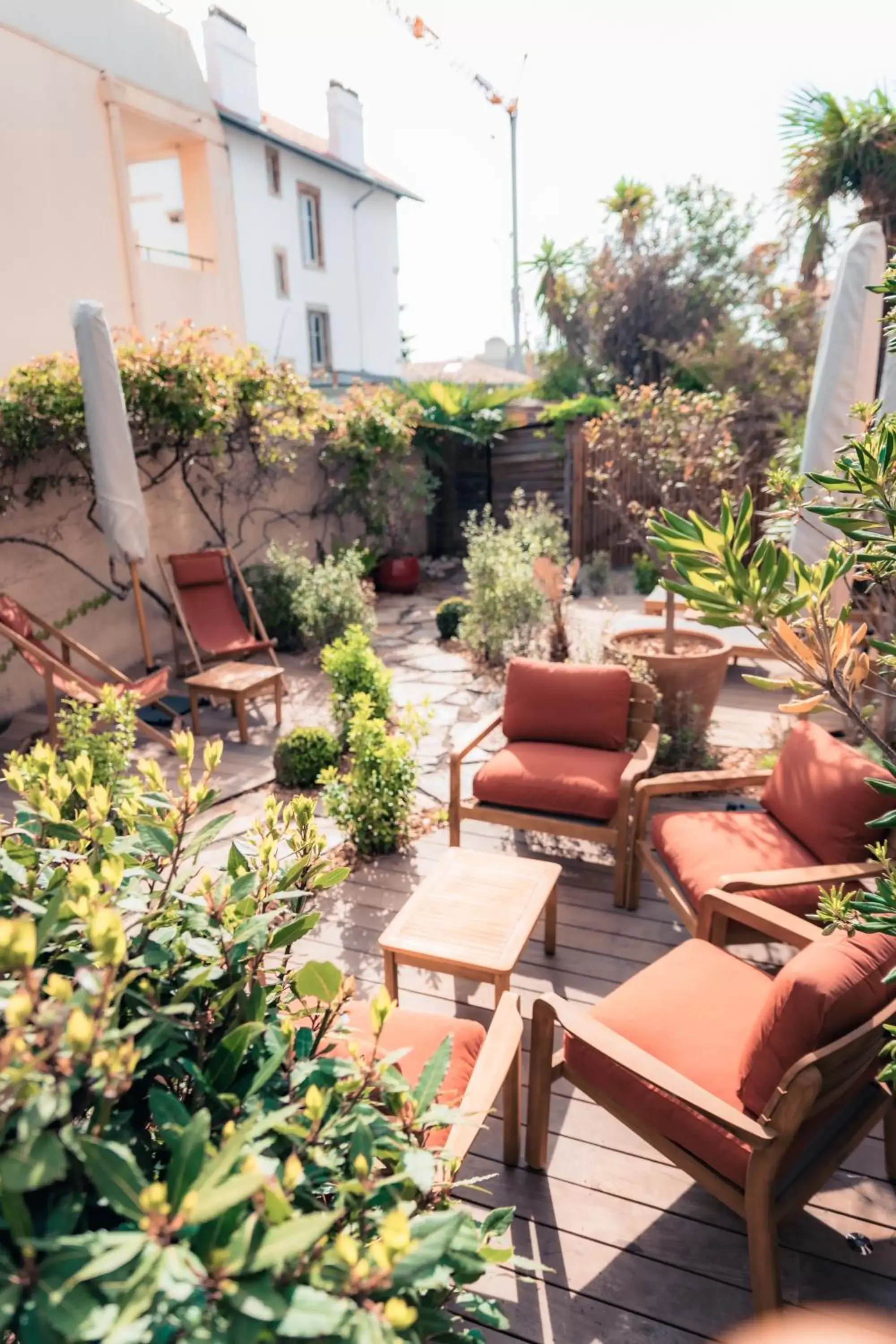 Balcony/Terrace in Hotel Saint Julien