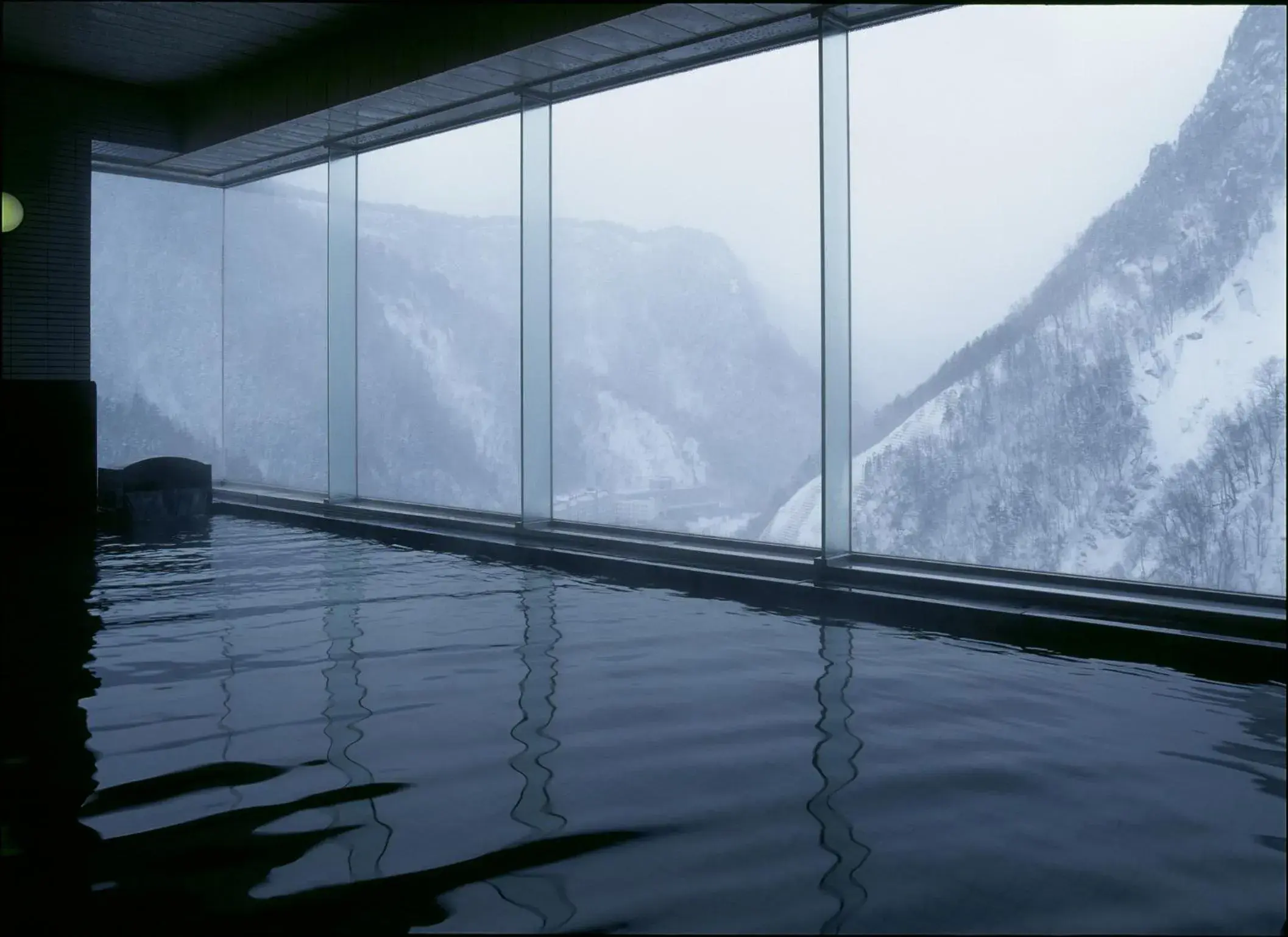 Hot Spring Bath, Swimming Pool in Hotel Taisetsu