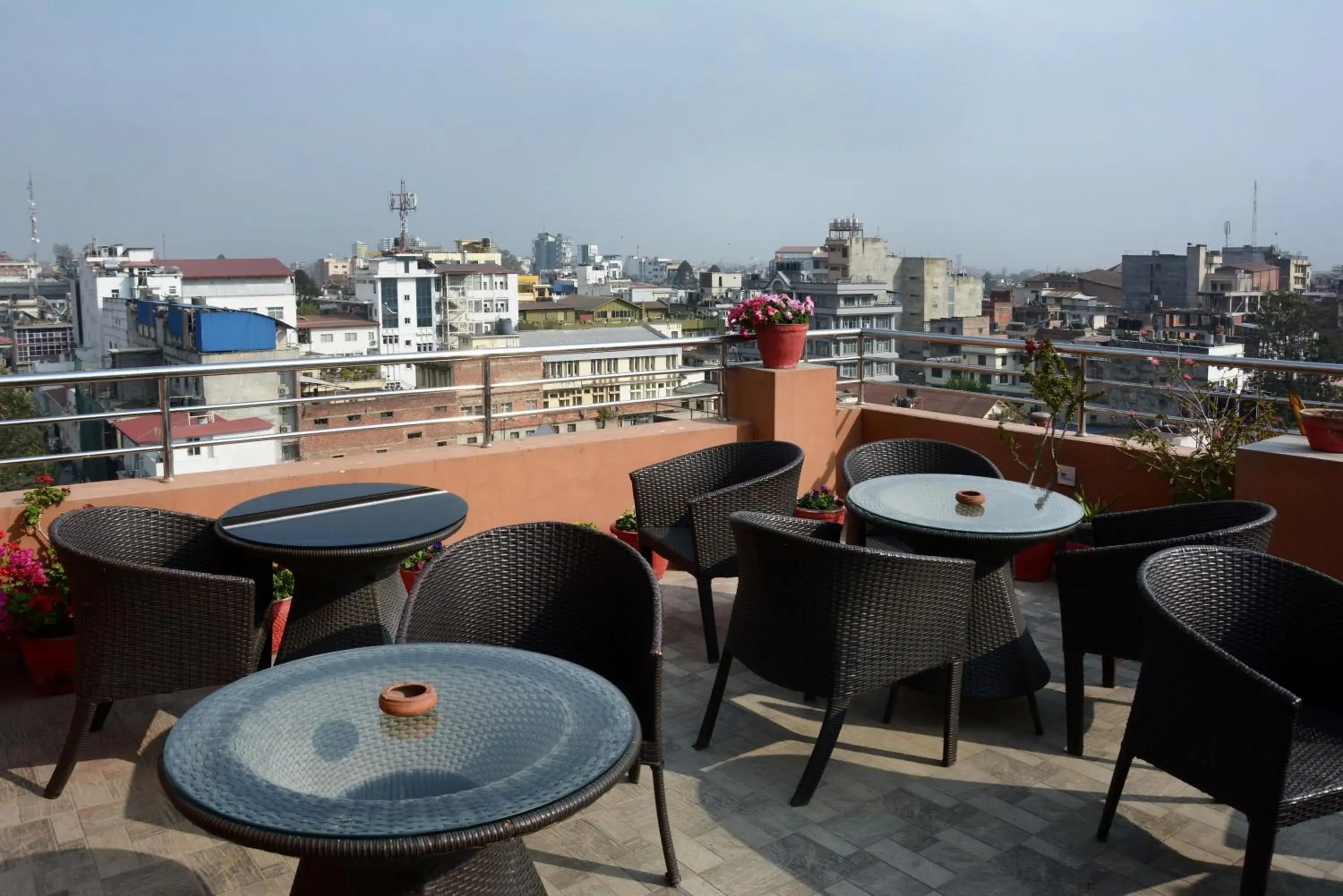 Balcony/Terrace in Kasthamandap Boutique Hotel