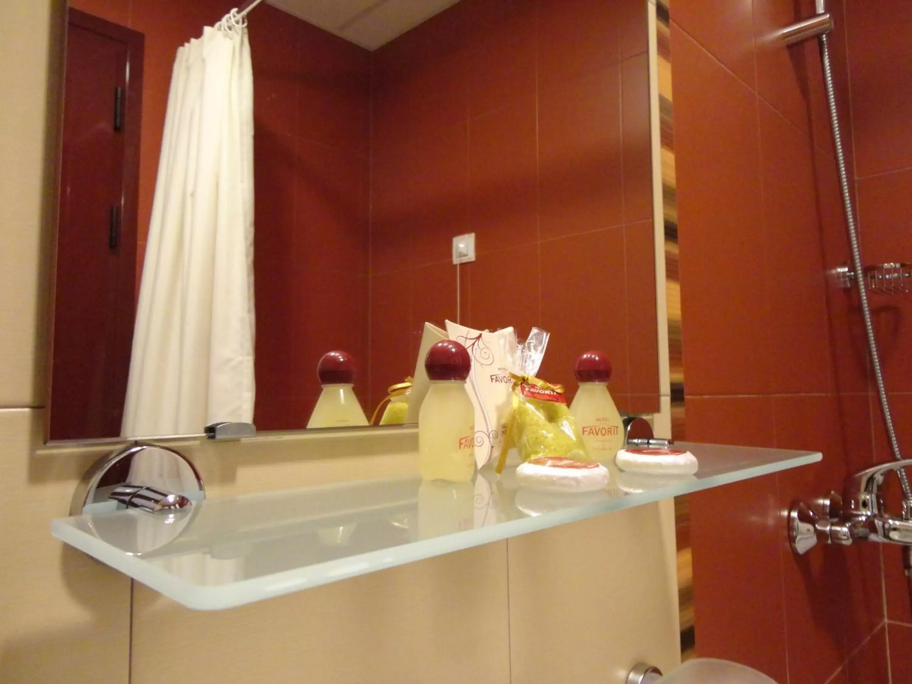 Bathroom in Favorit Hotel