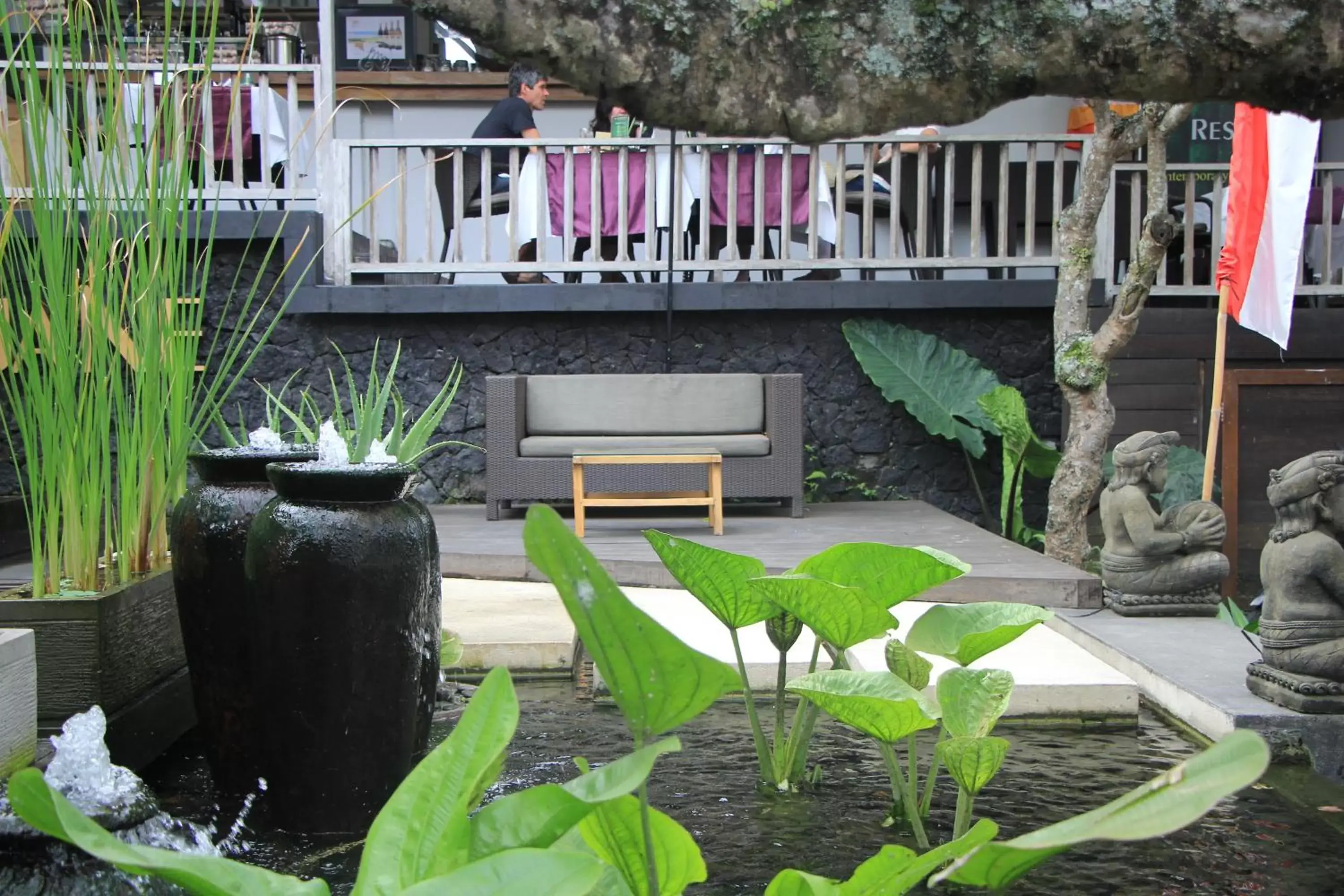 Restaurant/places to eat in KajaNe Mua at Ubud Bali