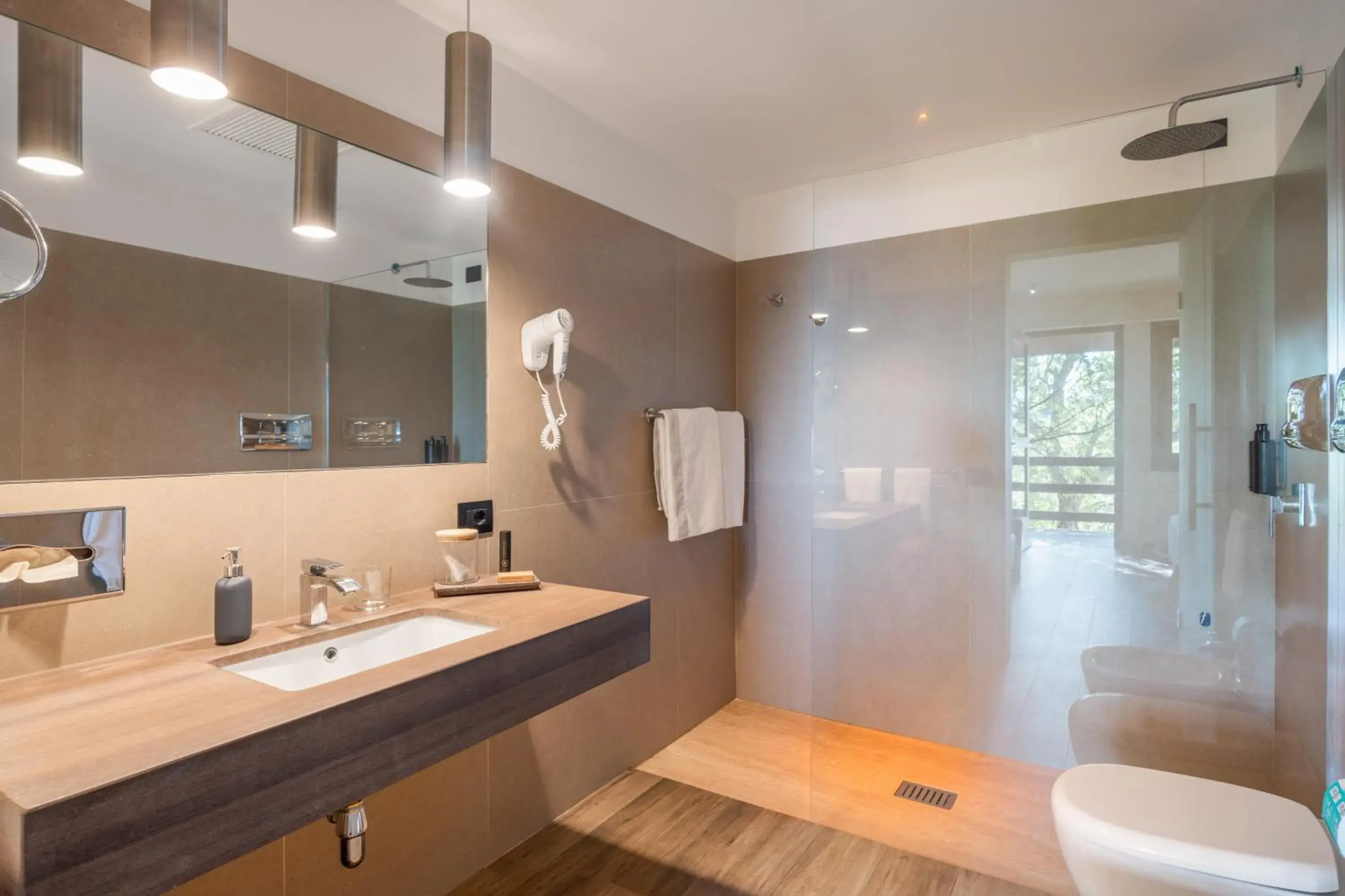 Bathroom in Vallegrande Nature Resort by Geocharme