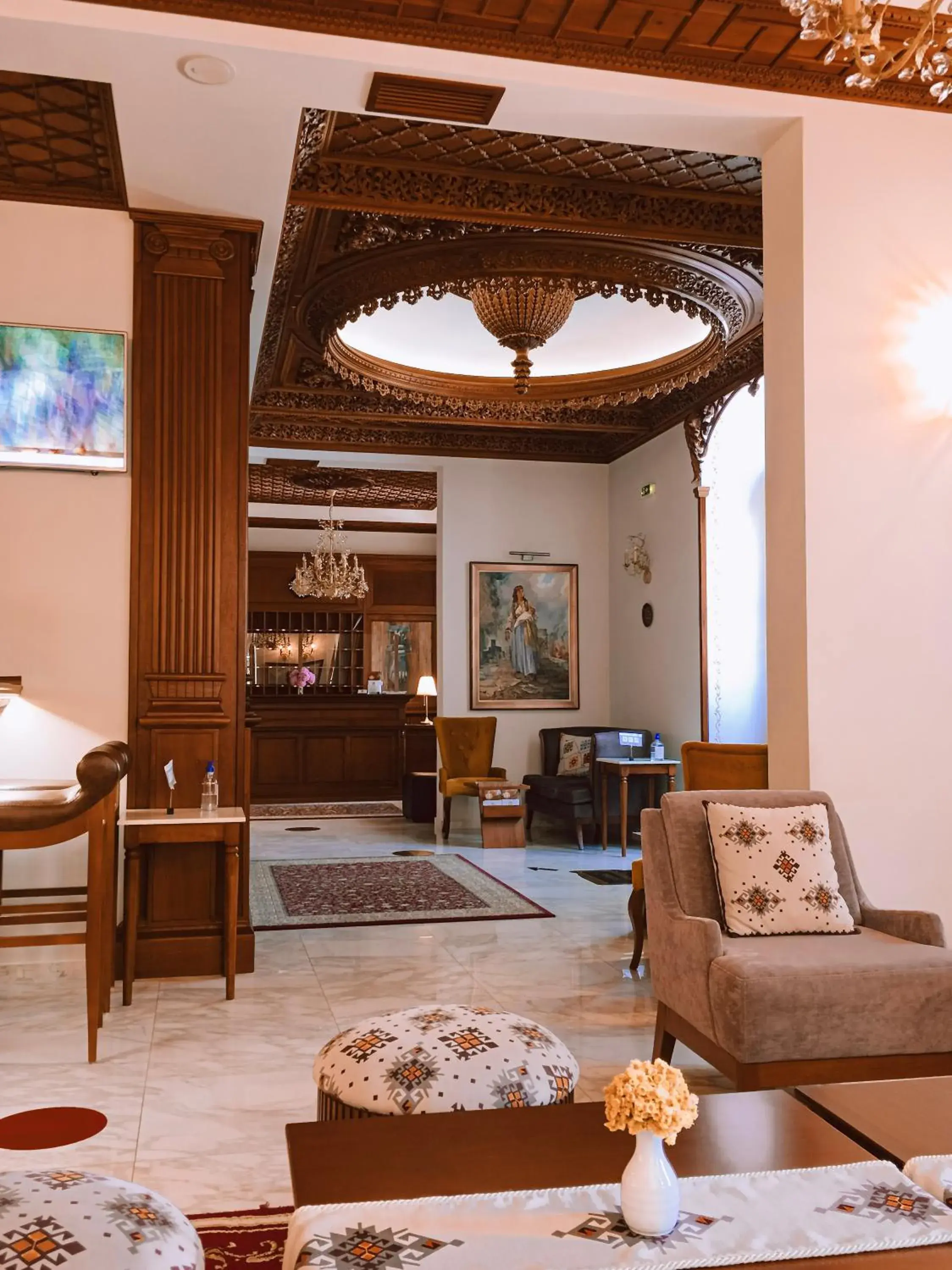 Lobby or reception, Seating Area in Hotel Argjiro