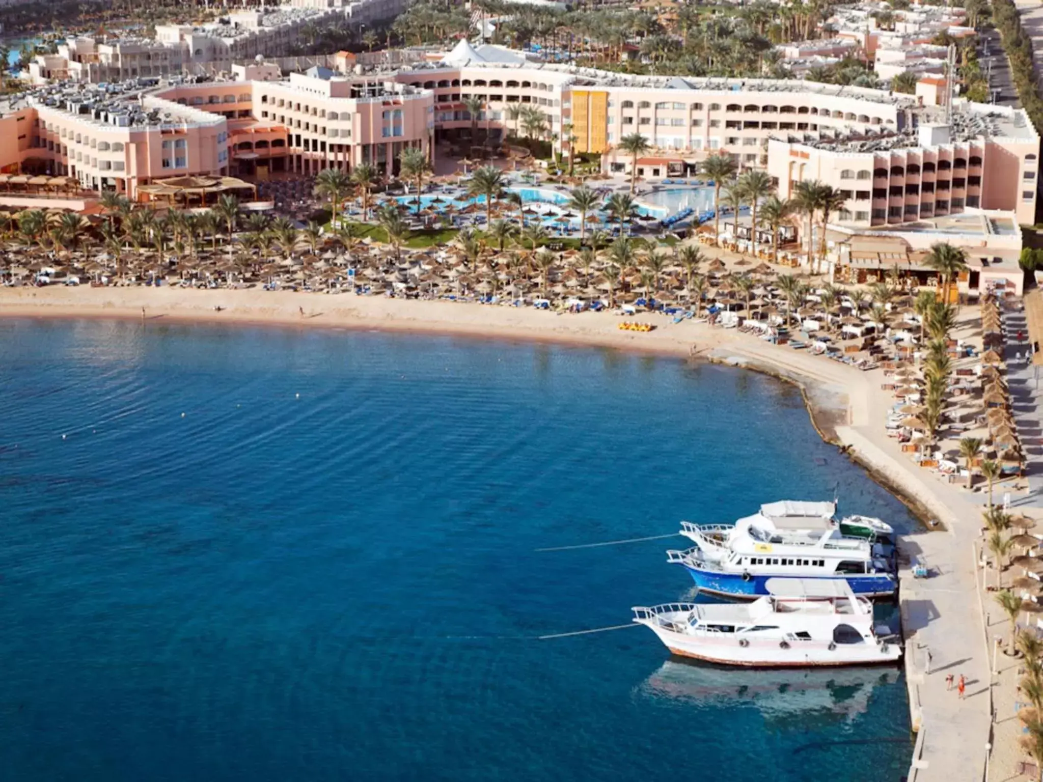 Bird's eye view, Bird's-eye View in Beach Albatros Resort - Hurghada