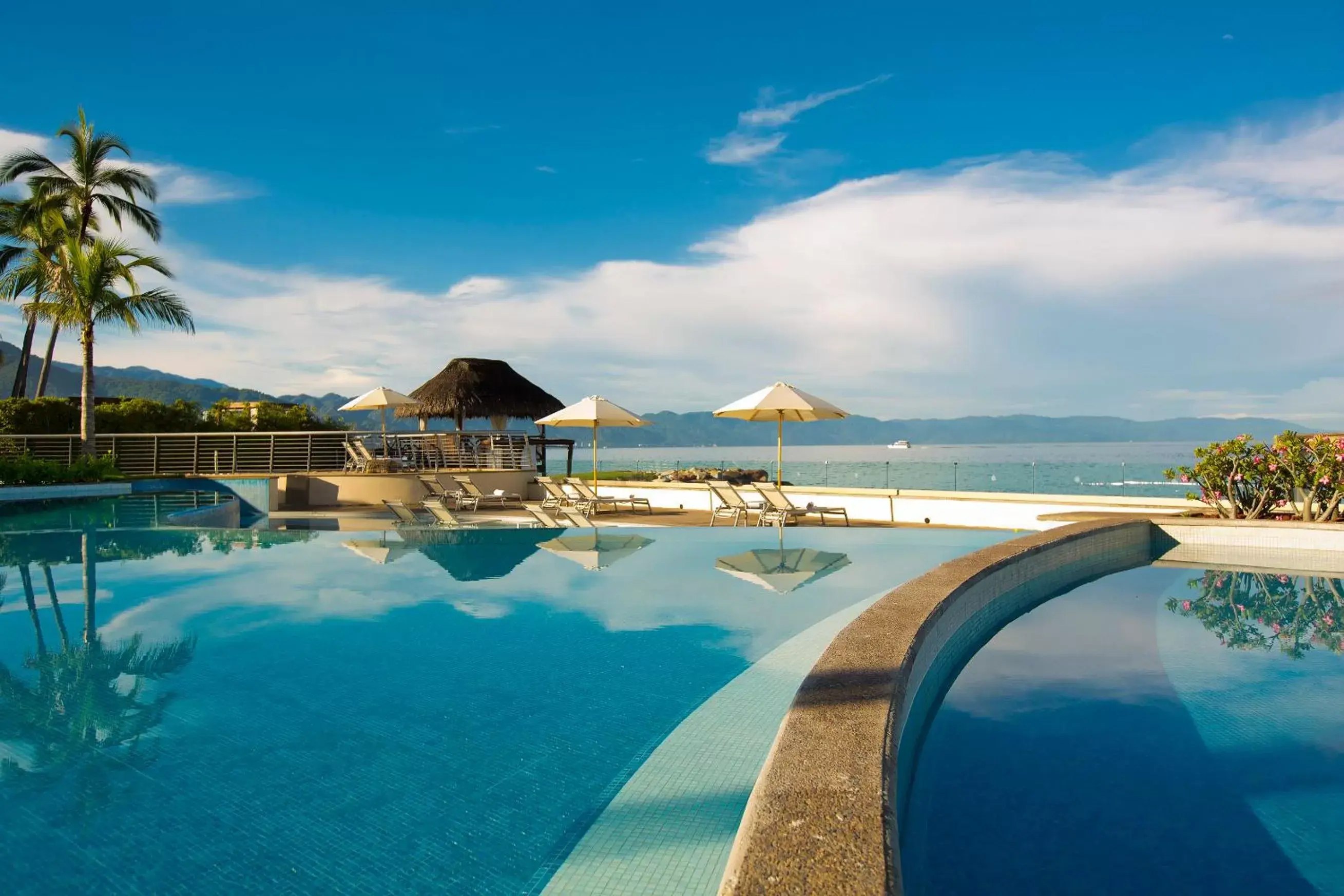 Swimming Pool in Sunset Plaza Beach Resort Puerto Vallarta All Inclusive