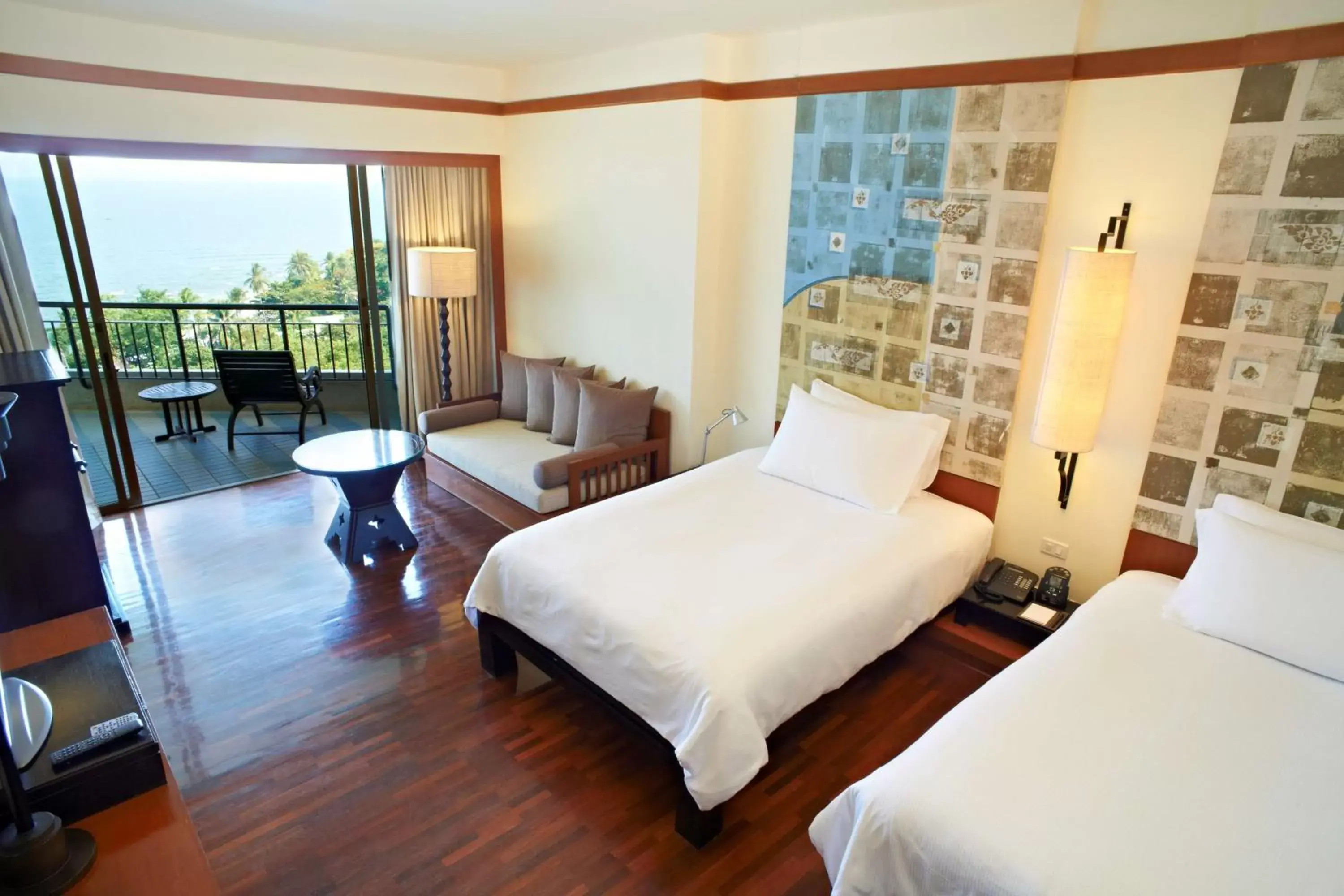 Bed in Hilton Hua Hin Resort & Spa