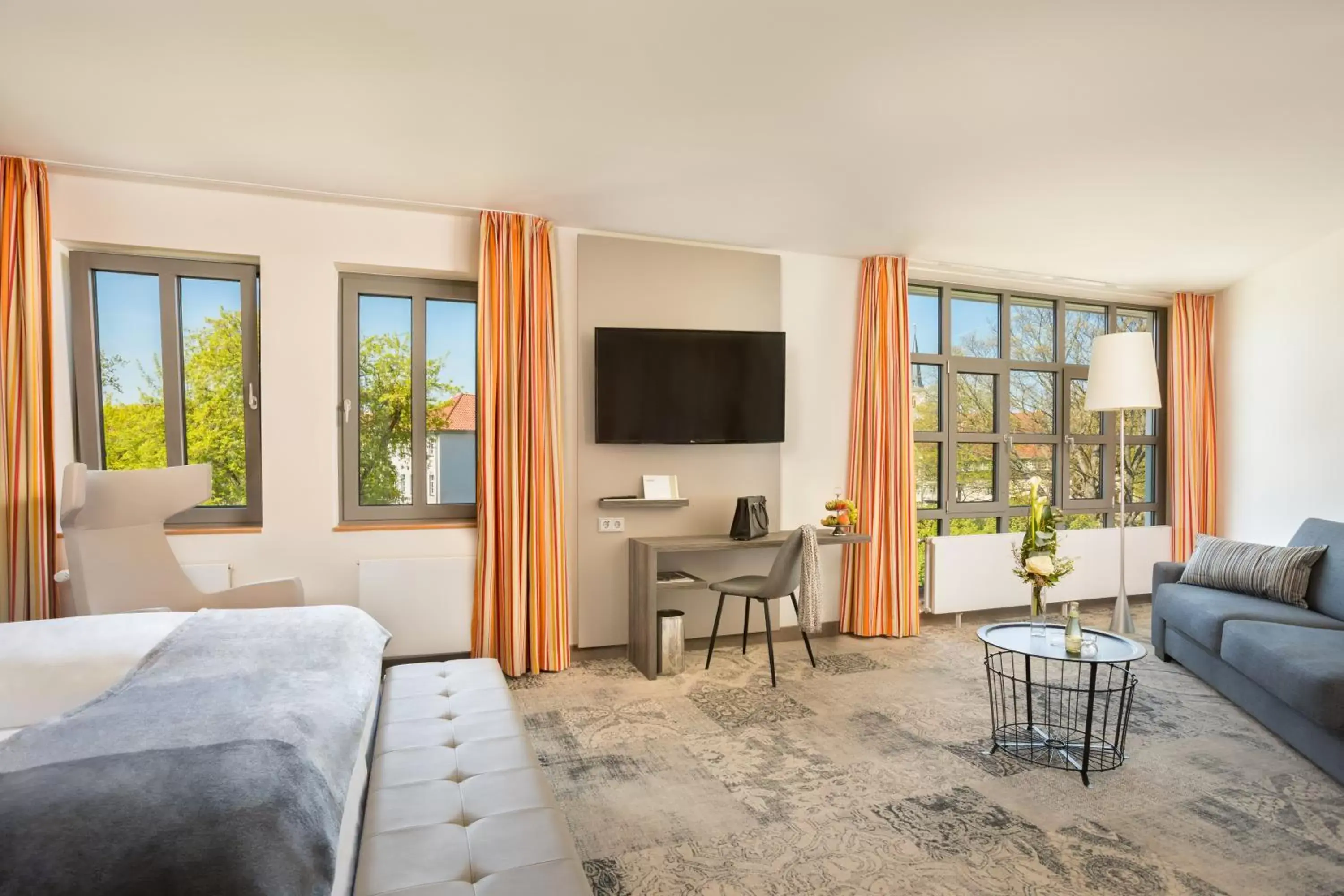 Living room, Seating Area in Hotel Krämerbrücke Erfurt