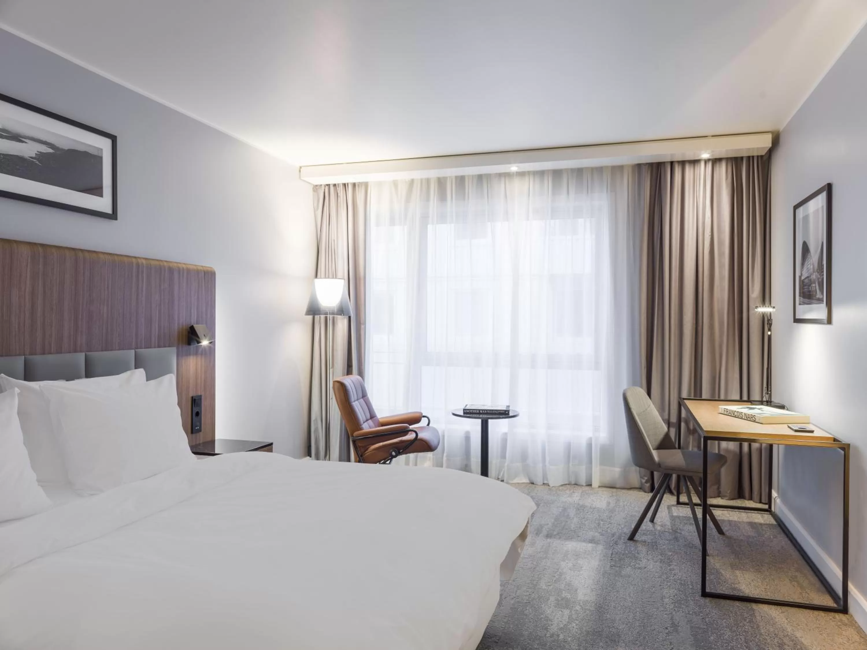 Bed in Radisson Blu Hotel Tromsø