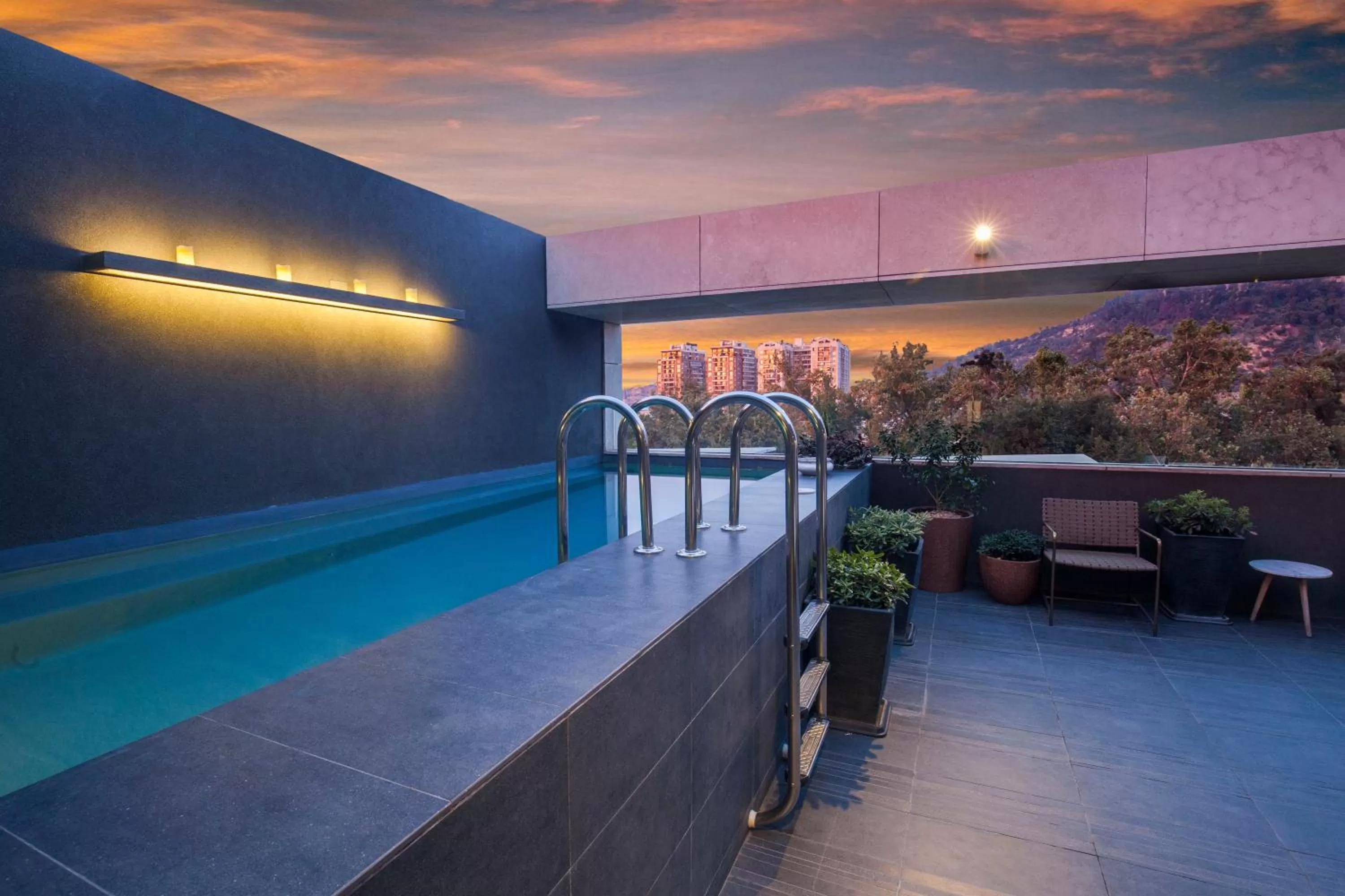 Swimming pool in Hotel Ismael