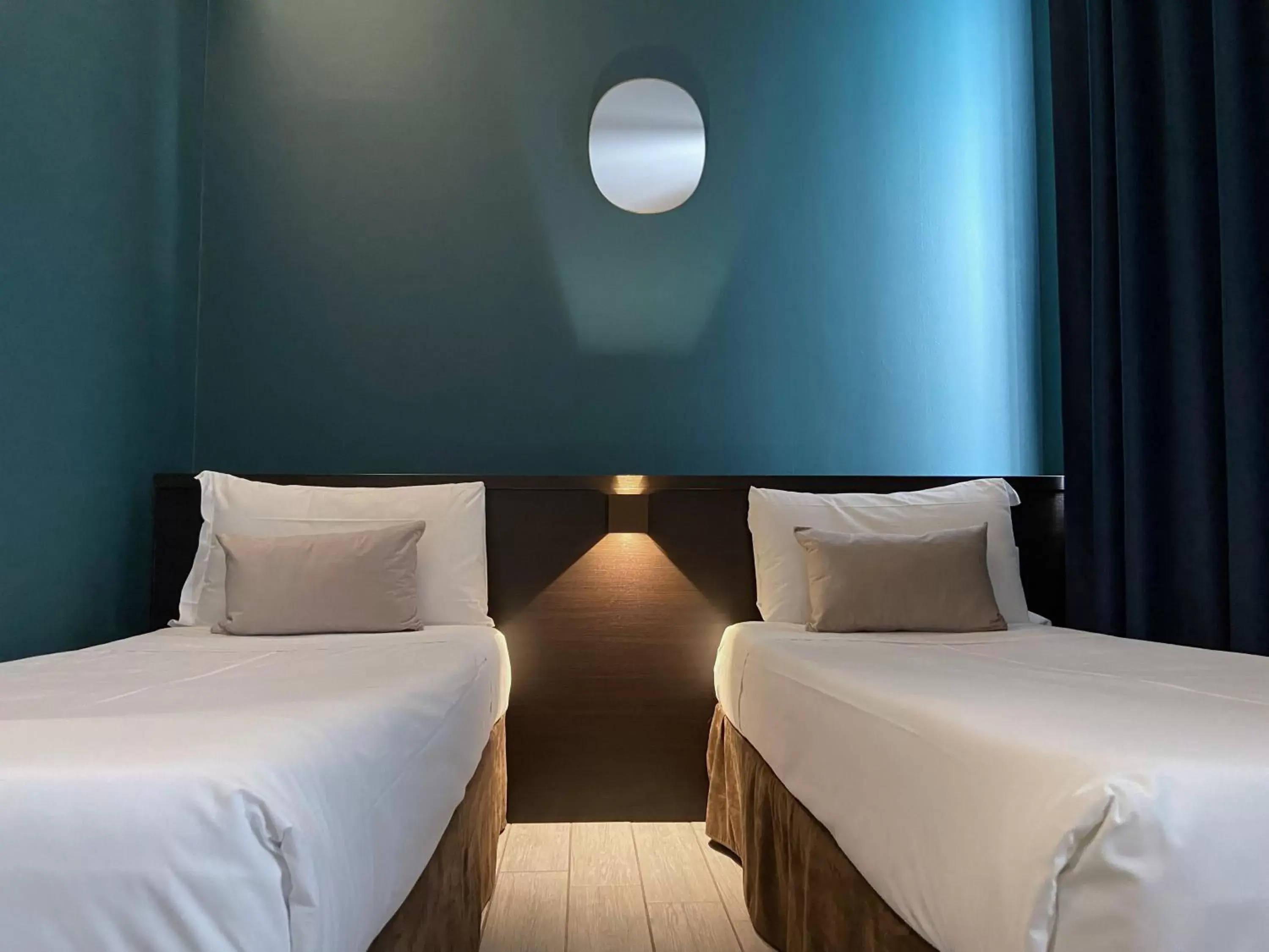 Bed in AV Hotel Milano