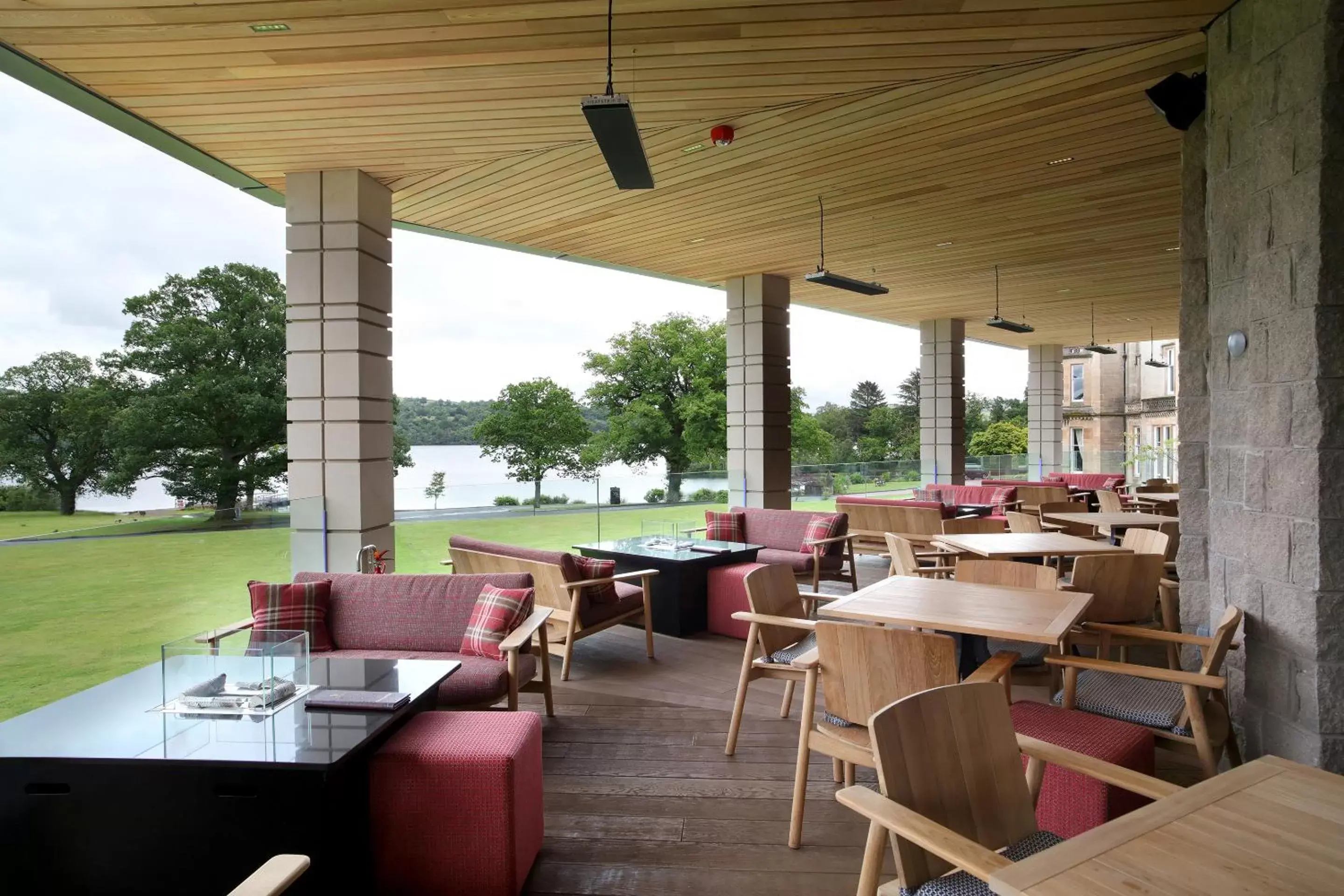 Balcony/Terrace, Restaurant/Places to Eat in Cameron House on Loch Lomond