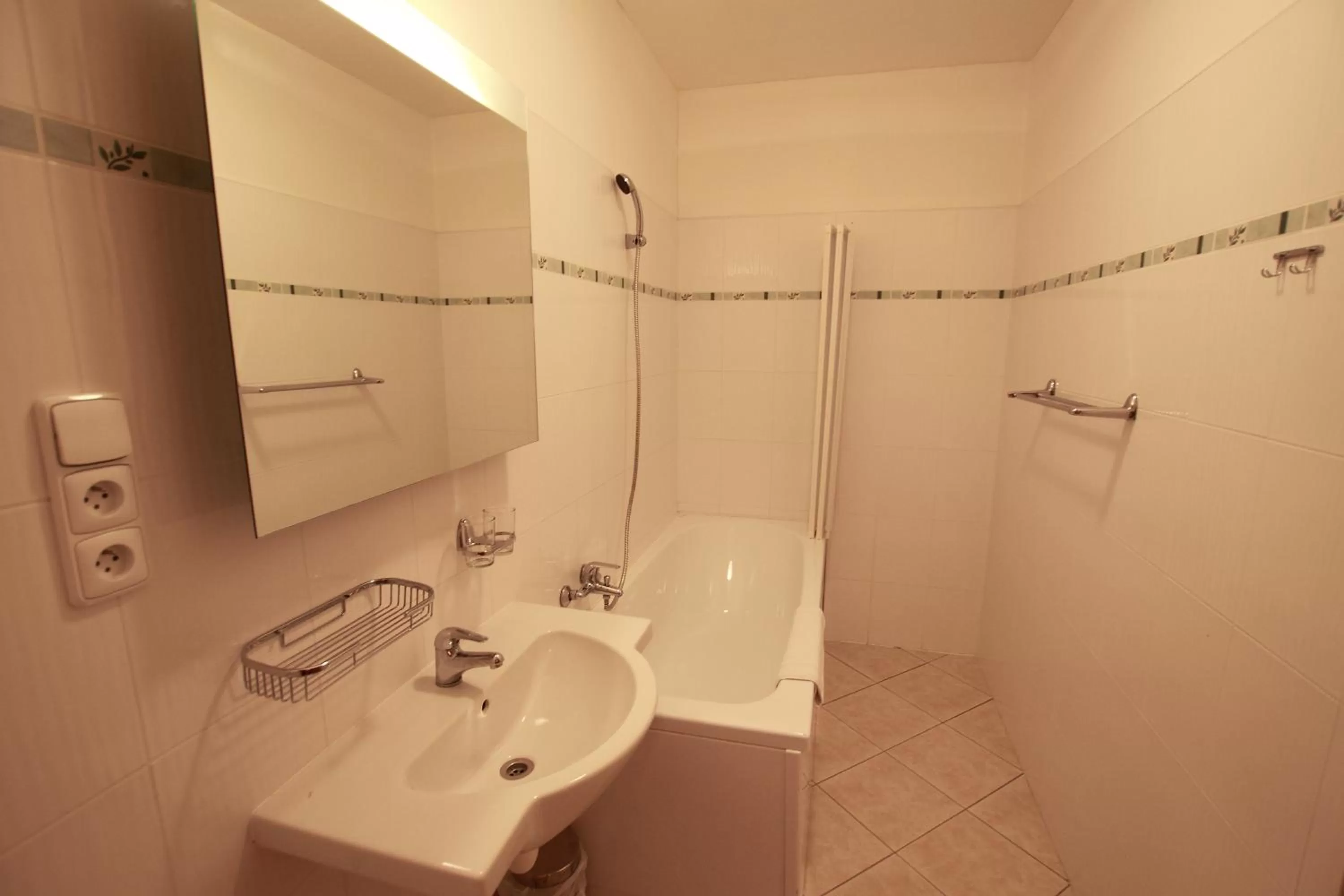 Bathroom in Hotel U Divadla