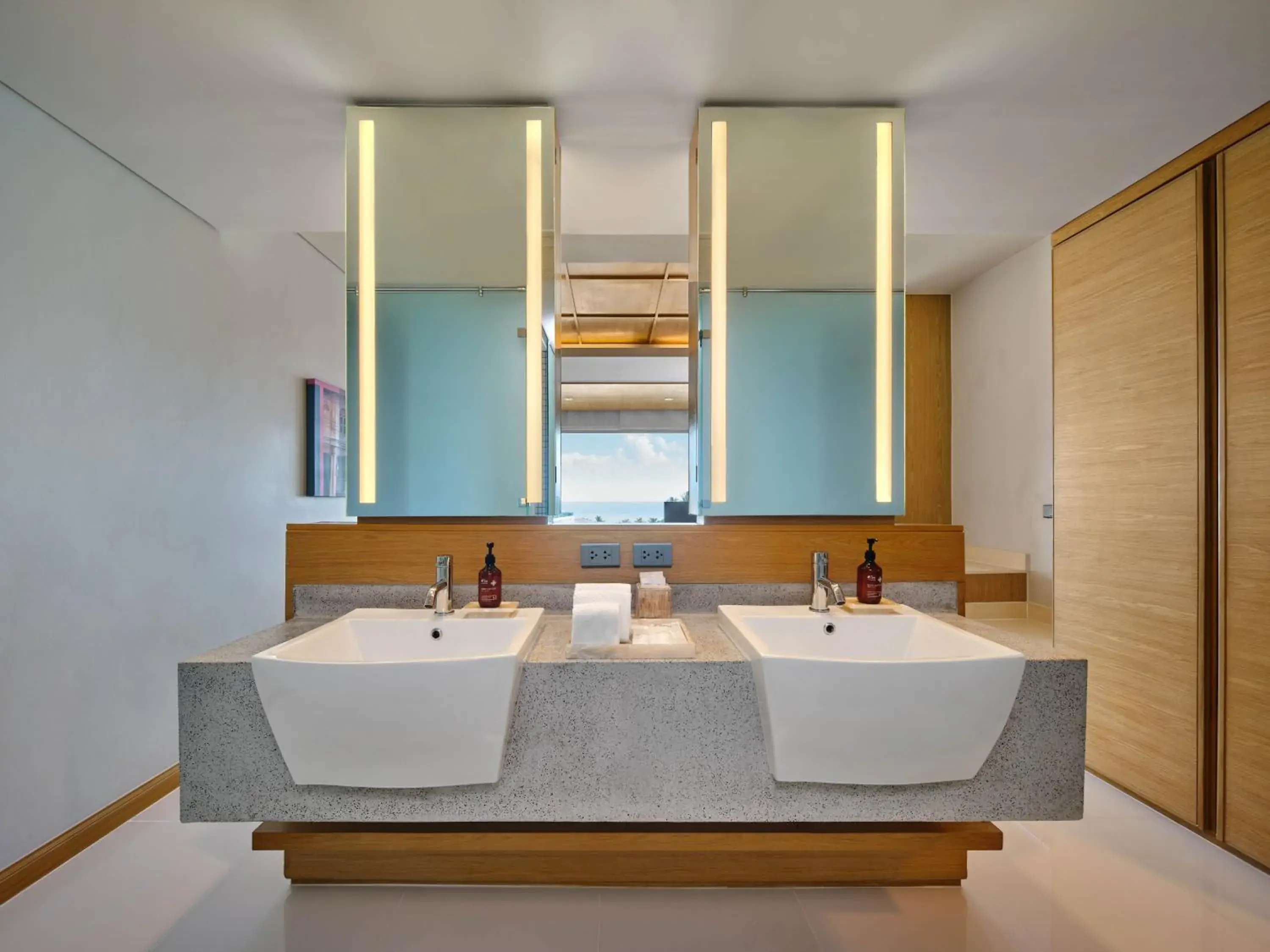 Bathroom in The Kee Resort & Spa Bathroom in The Kee Resort & Spa