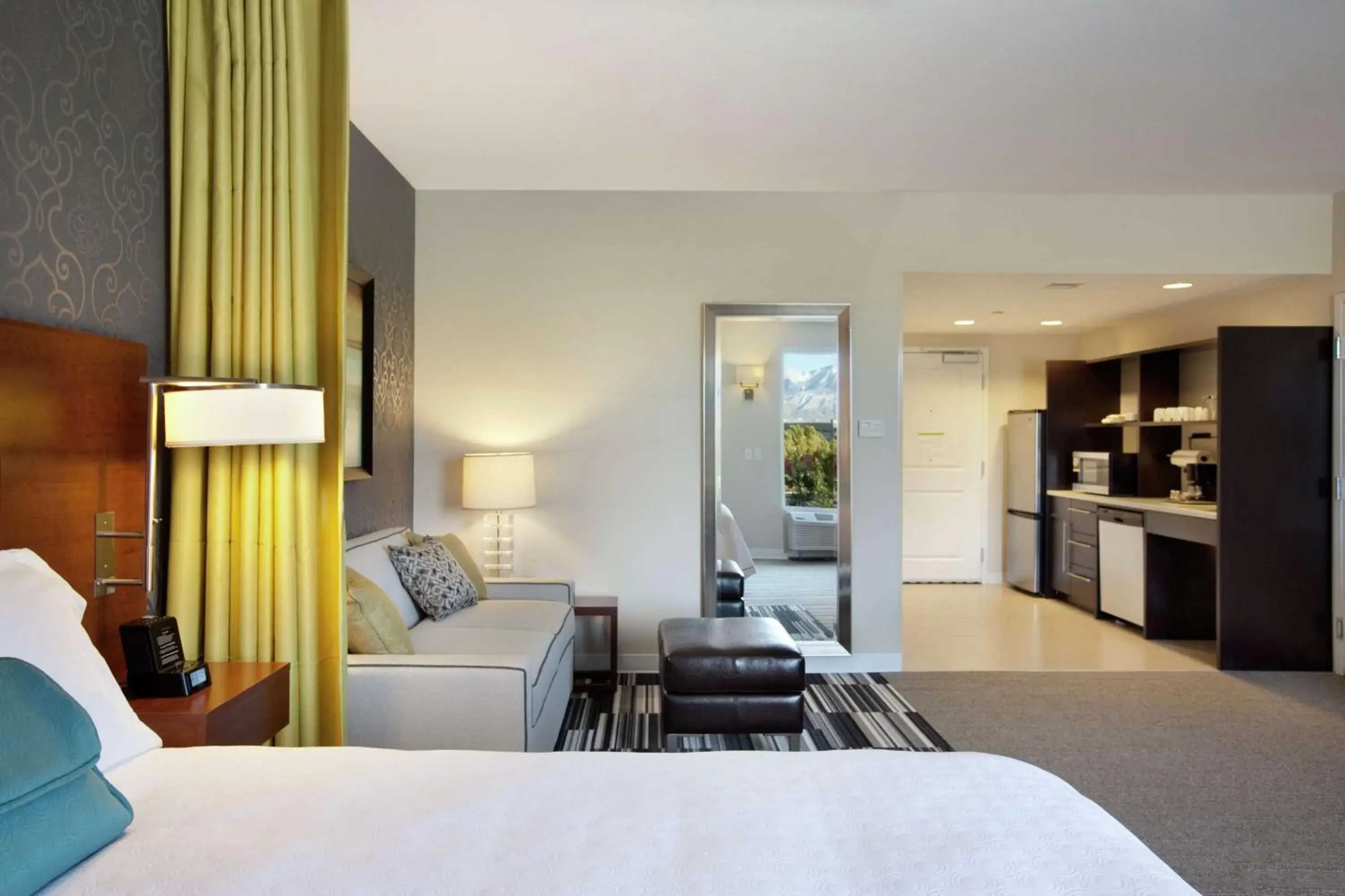 Living room, Bed in Home2 Suites by Hilton West Valley City Living room, Bed in Home2 Suites by Hilton West Valley City