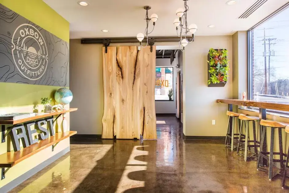 Living room in The Oxbow Hotel Living room in The Oxbow Hotel