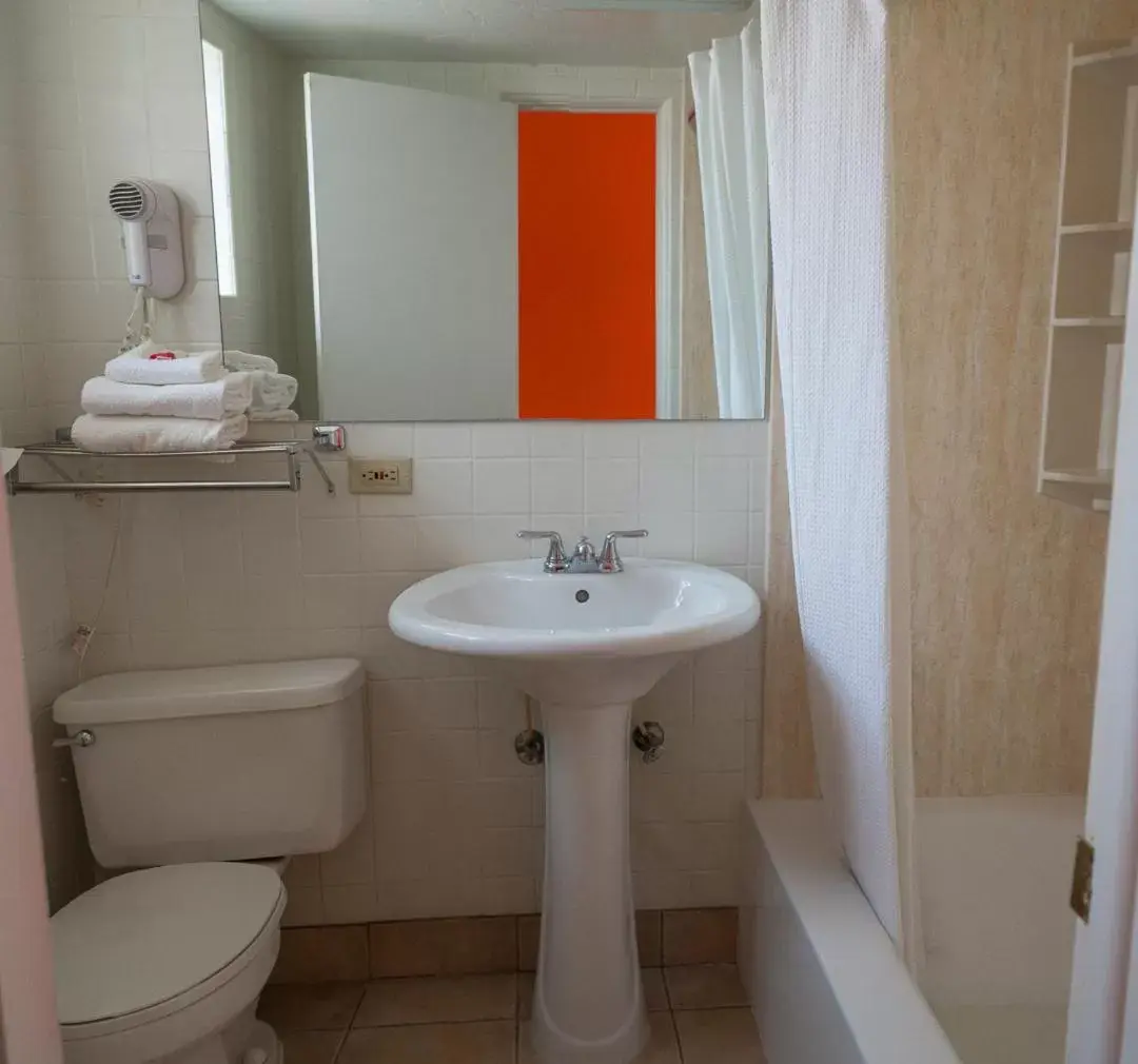 Bathroom in Motel 6-Canon City, CO 719-458-1216