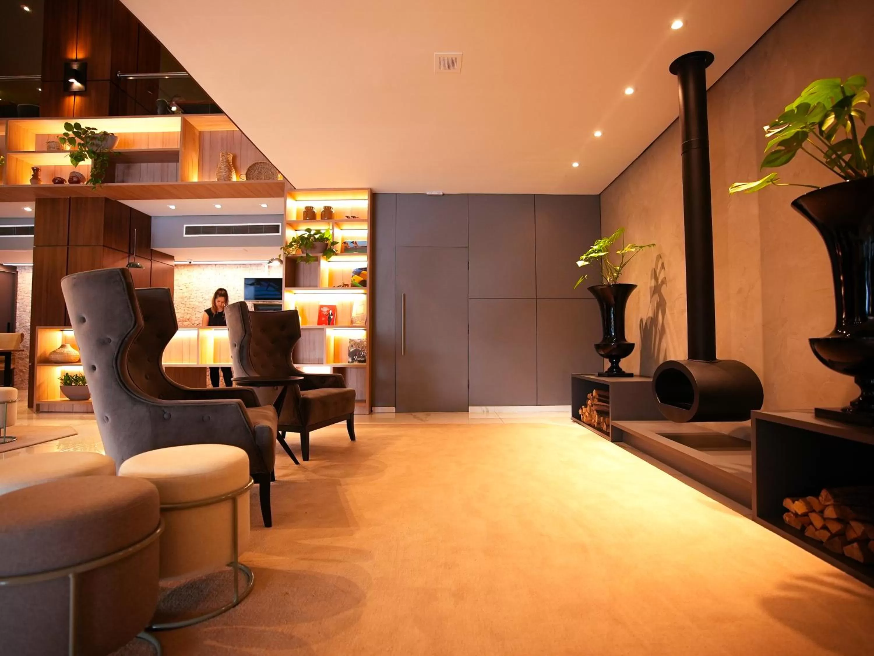 Living room in Grand Mercure Curitiba Rayon