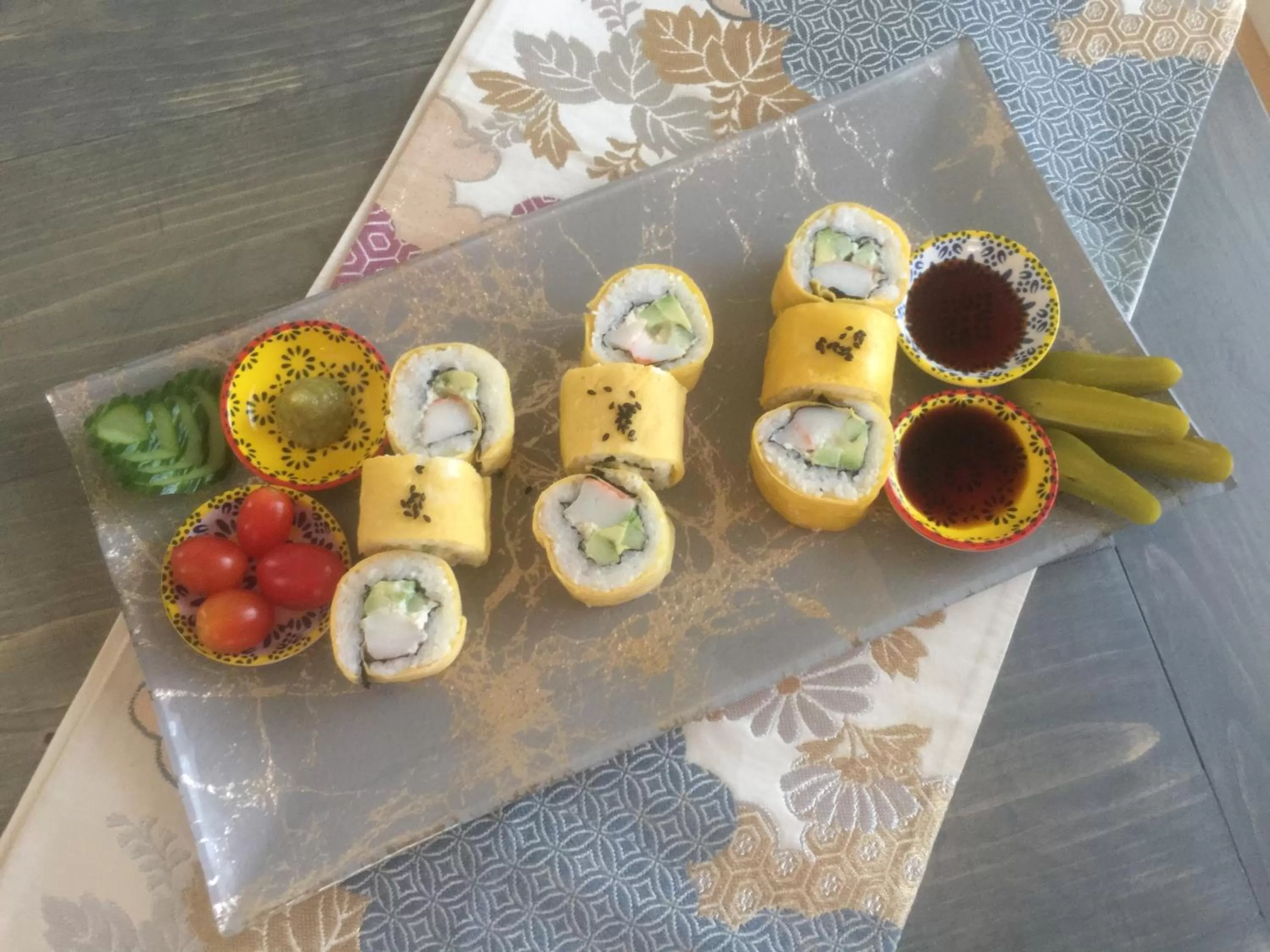 Food close-up in Evergreen Bed & Breakfast