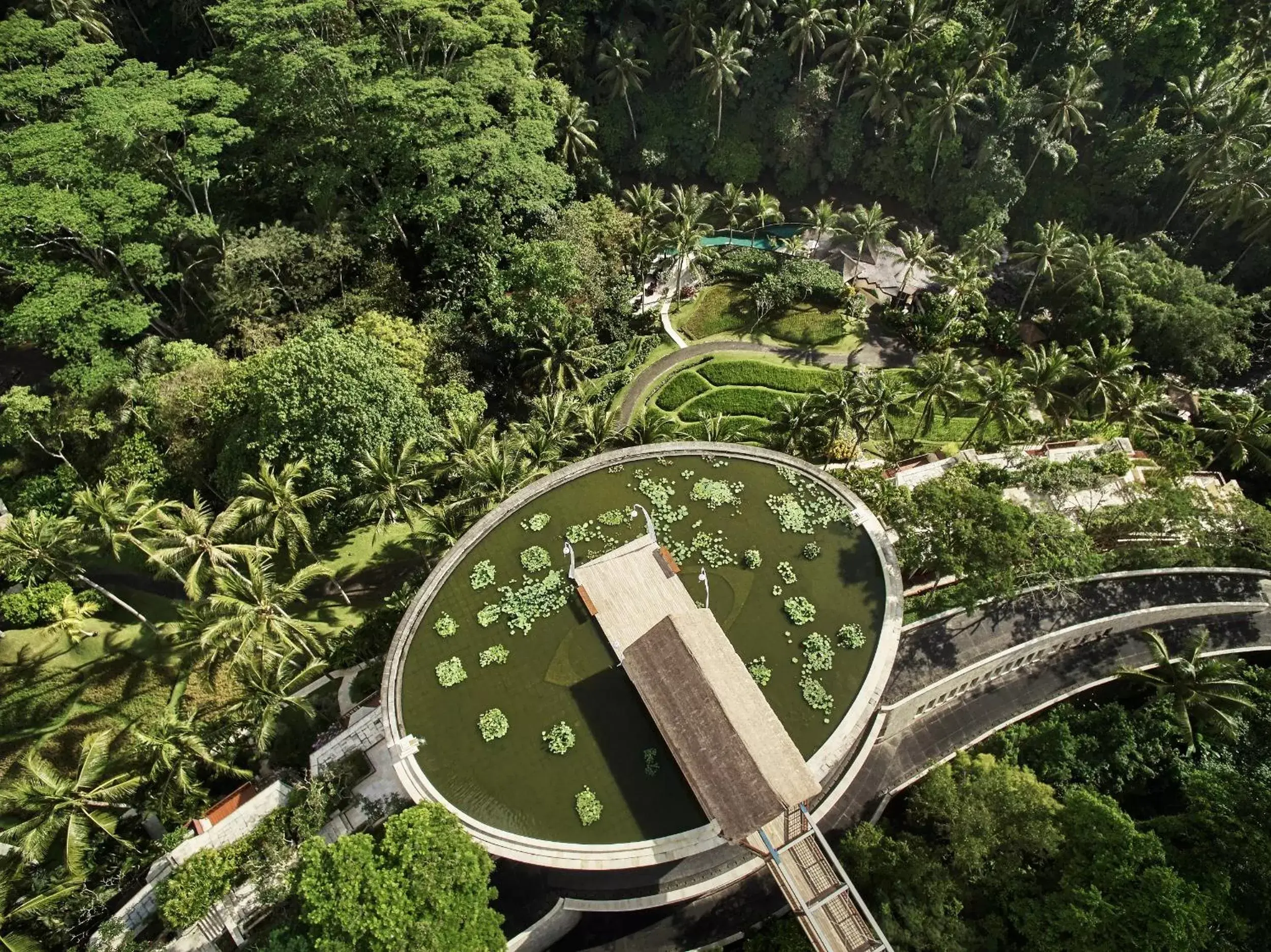 View (from property/room), Bird's-eye View in Four Seasons Resort Bali at Sayan