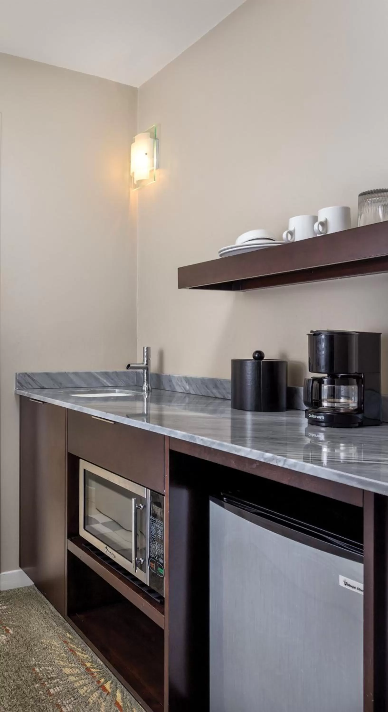 Kitchen or kitchenette in The Donatello Hotel