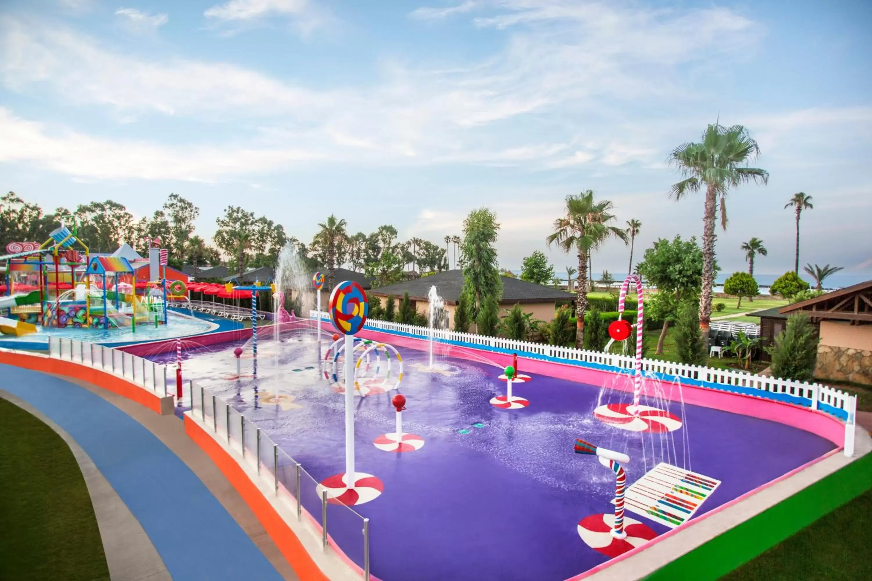 Children play ground, Swimming Pool in IC Hotels Santai Family Resort - Kids Concept