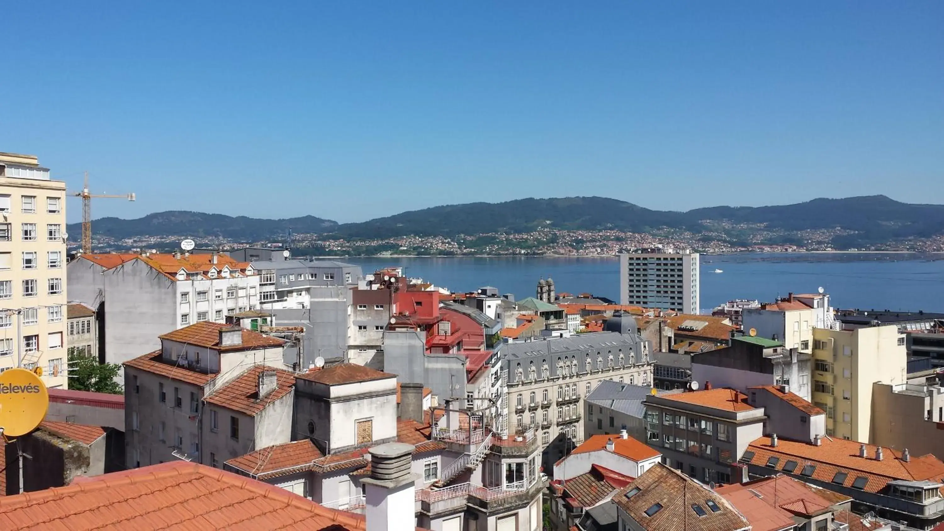 City view in Hotel Vigo Plaza