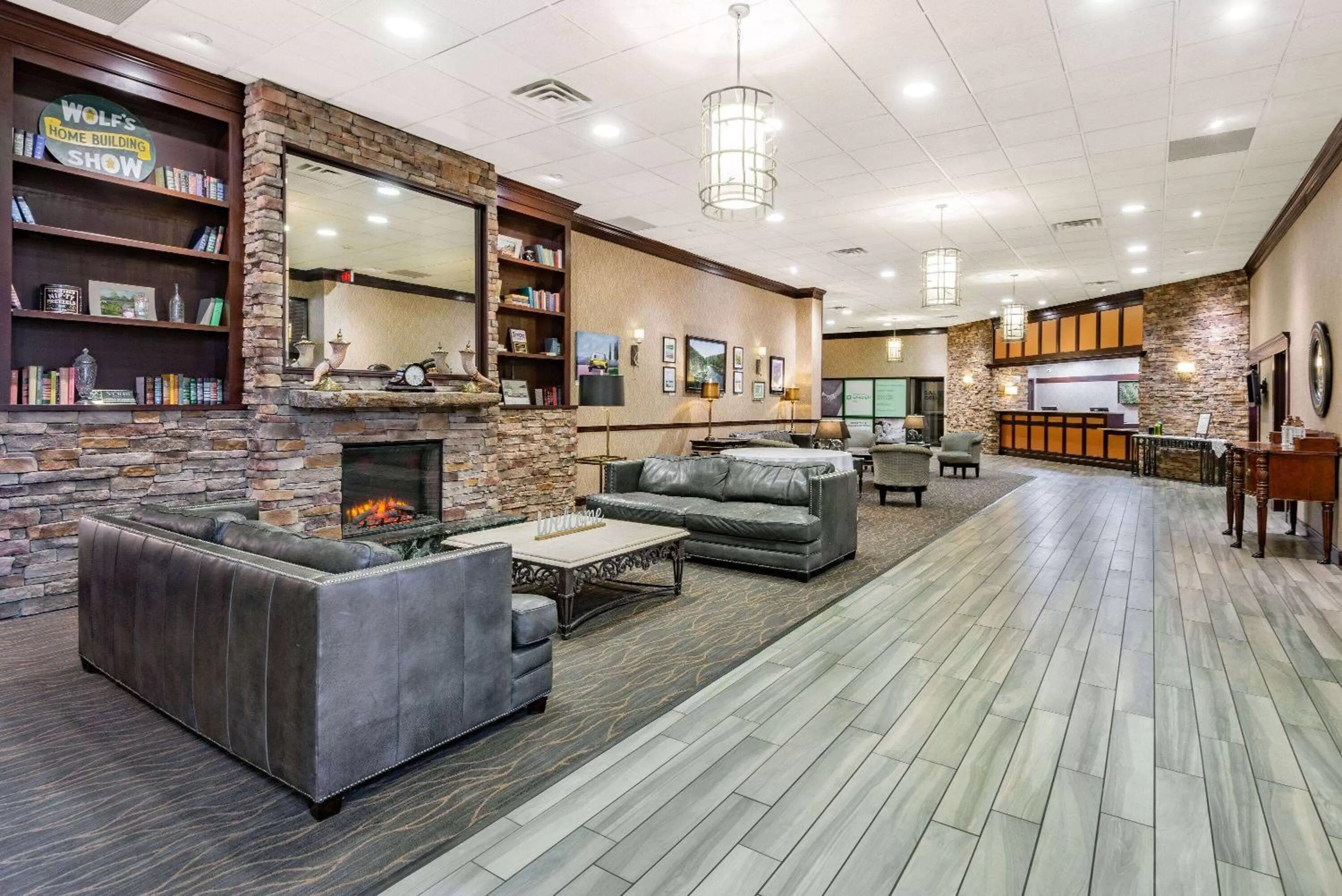 Lobby or reception in Wyndham Garden York