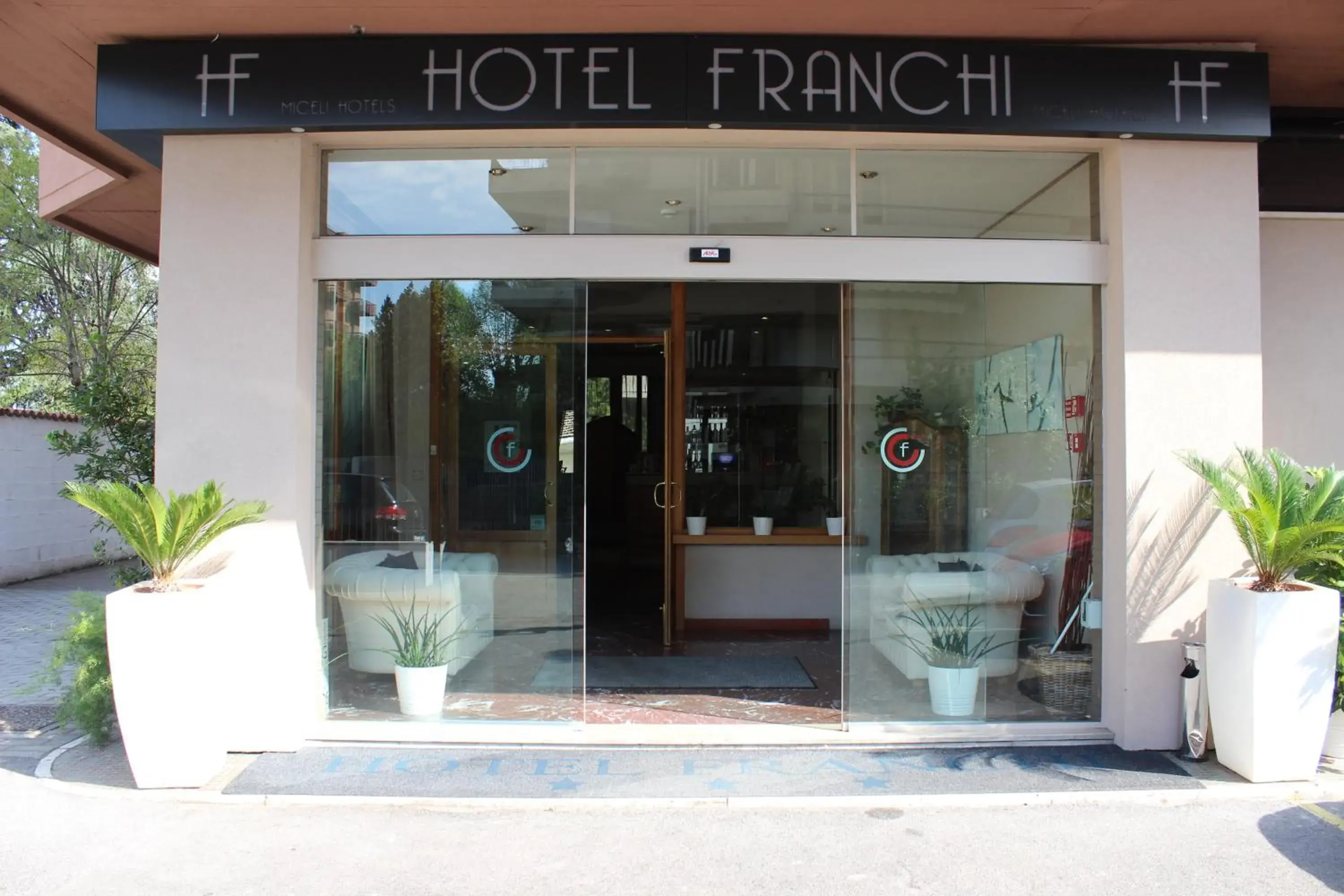 Facade/entrance in Hotel Franchi