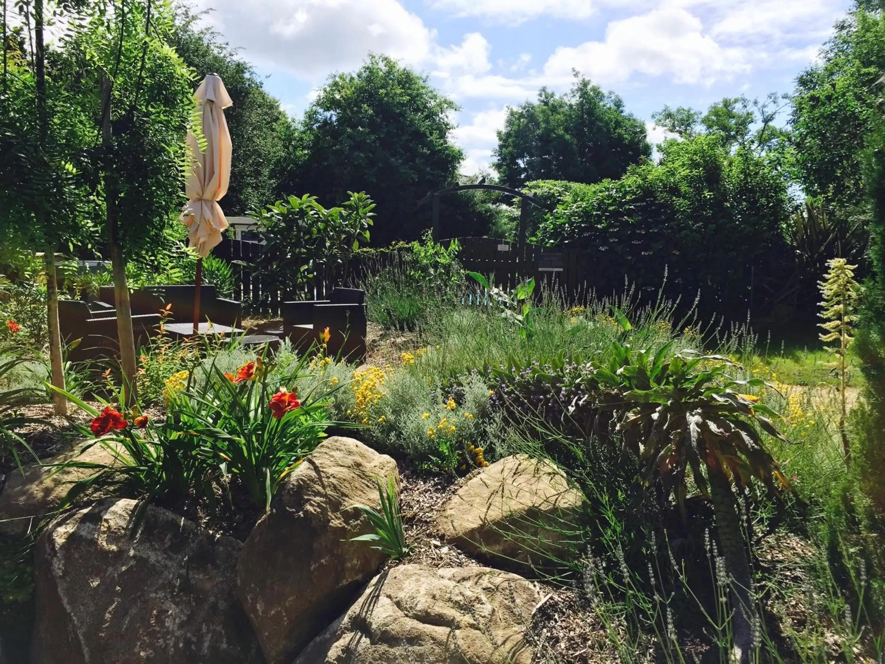 Property building, Garden in La Dolce Vita