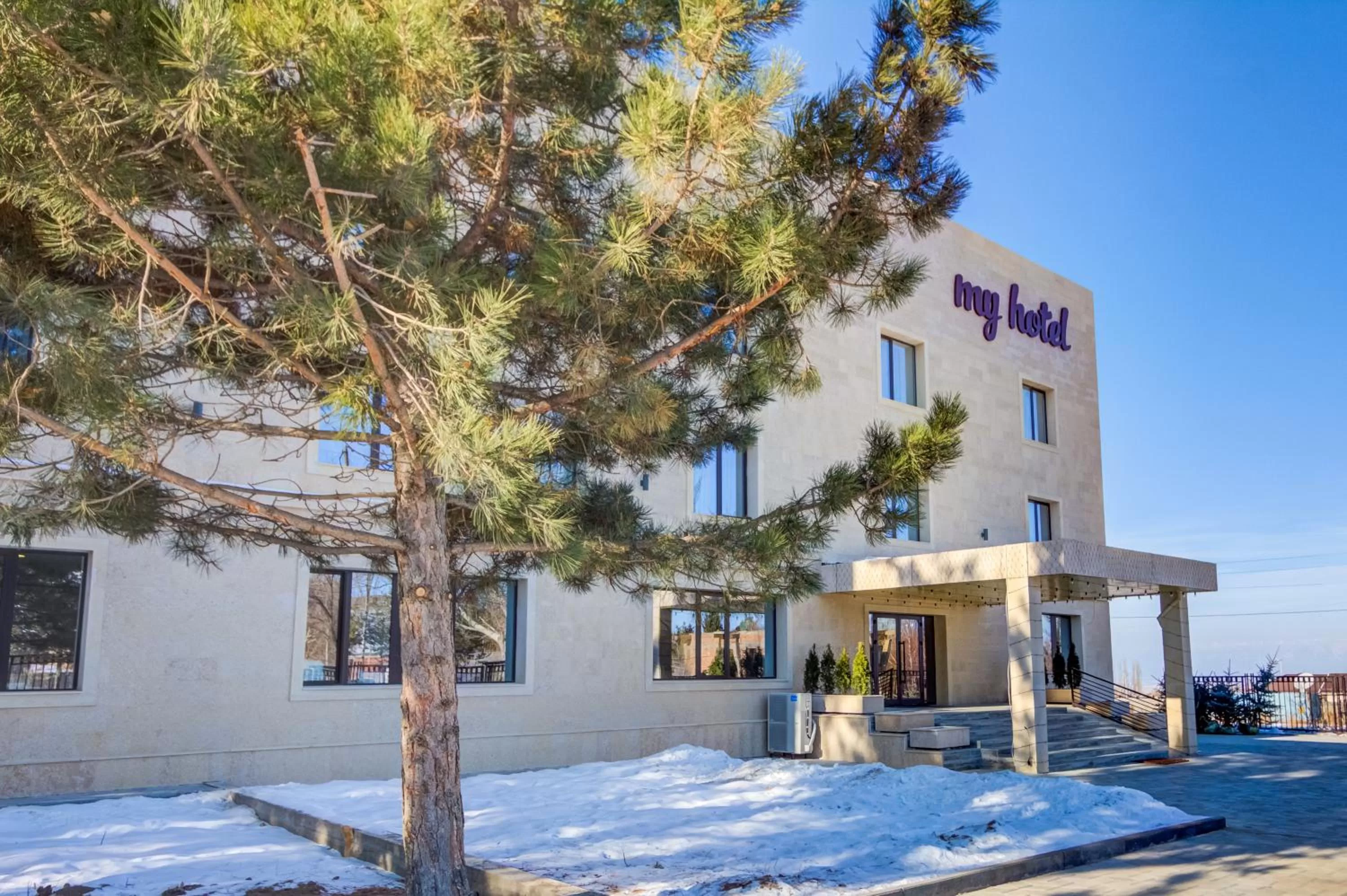 Property building in My hotel Karakol