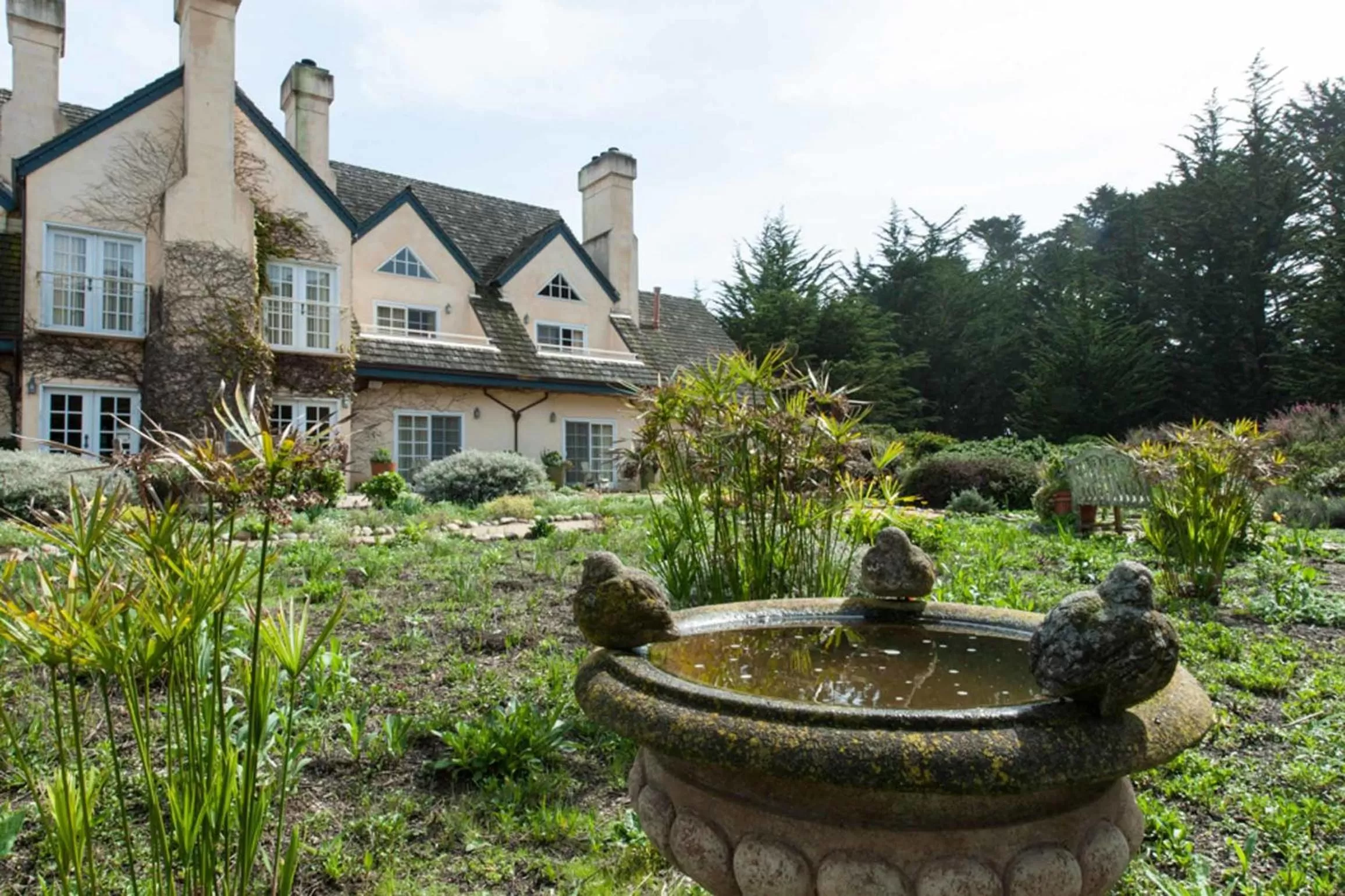 Garden in Seal Cove Inn