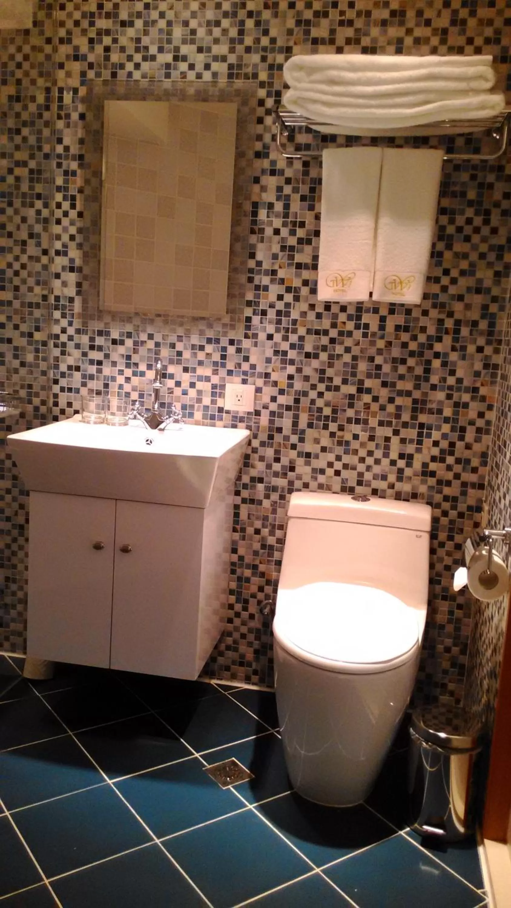 Toilet in Walker Hotel. Ximen