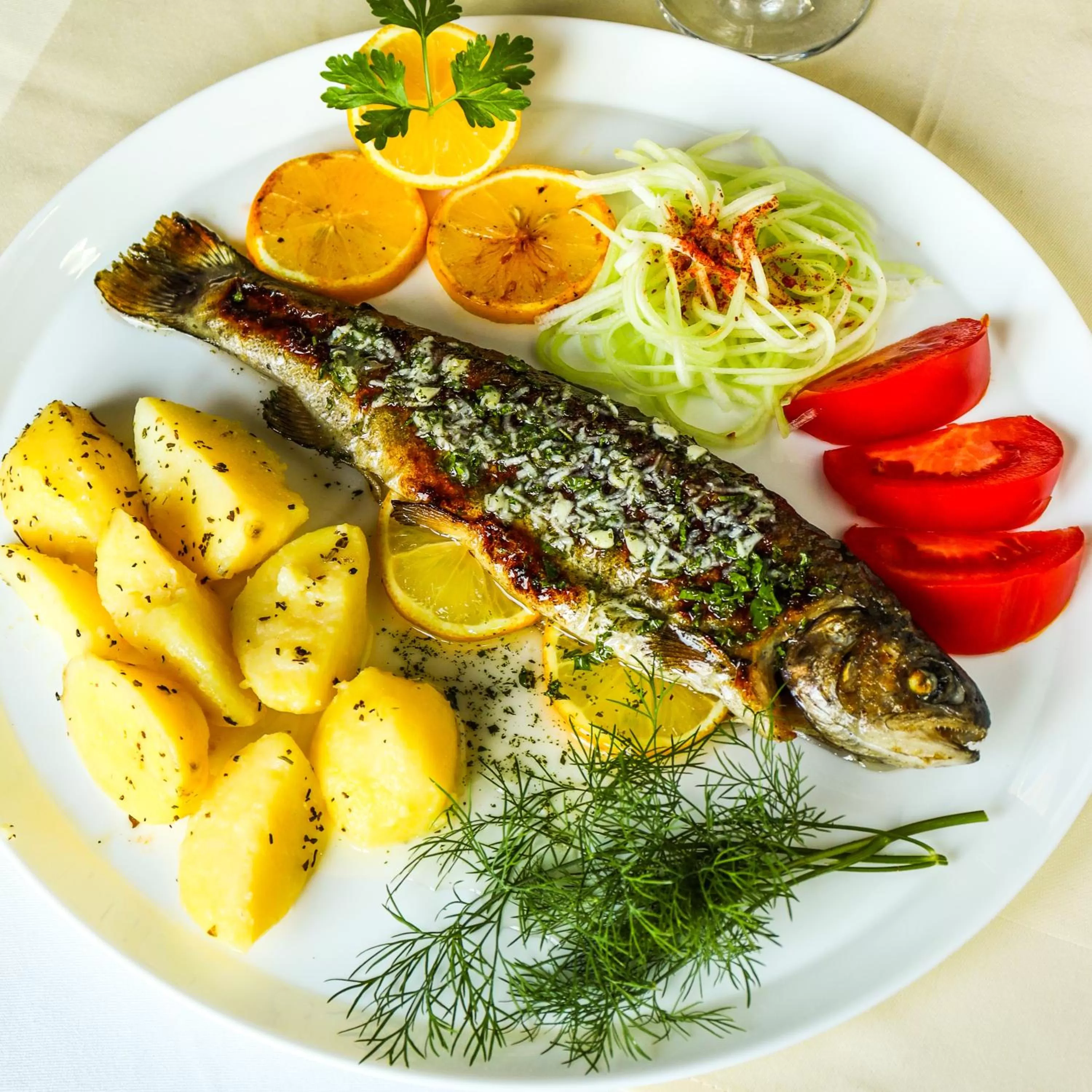 Food and drinks in Restoran & Motel Manjež