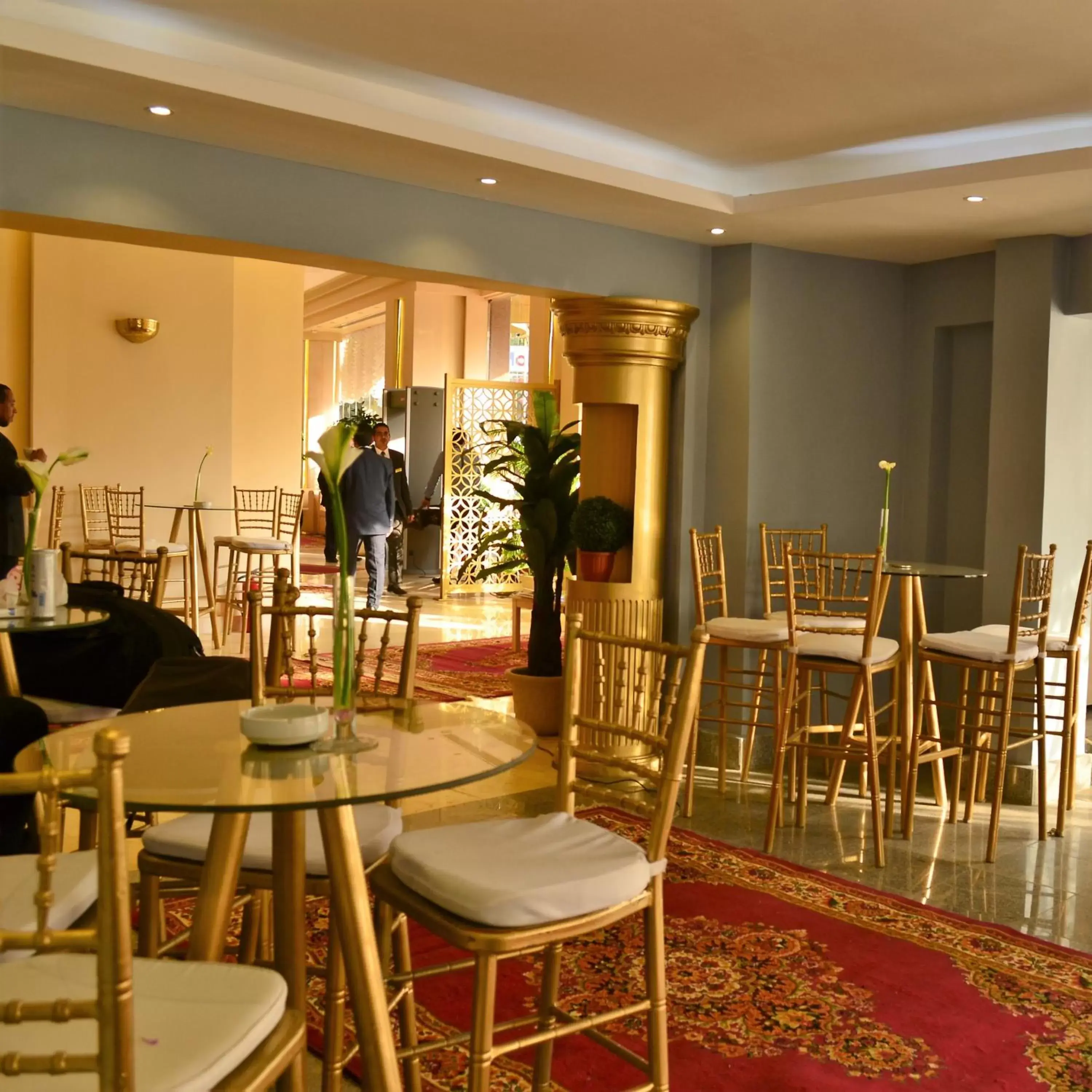 Lobby or reception, Restaurant/Places to Eat in Cleopatra Hotel