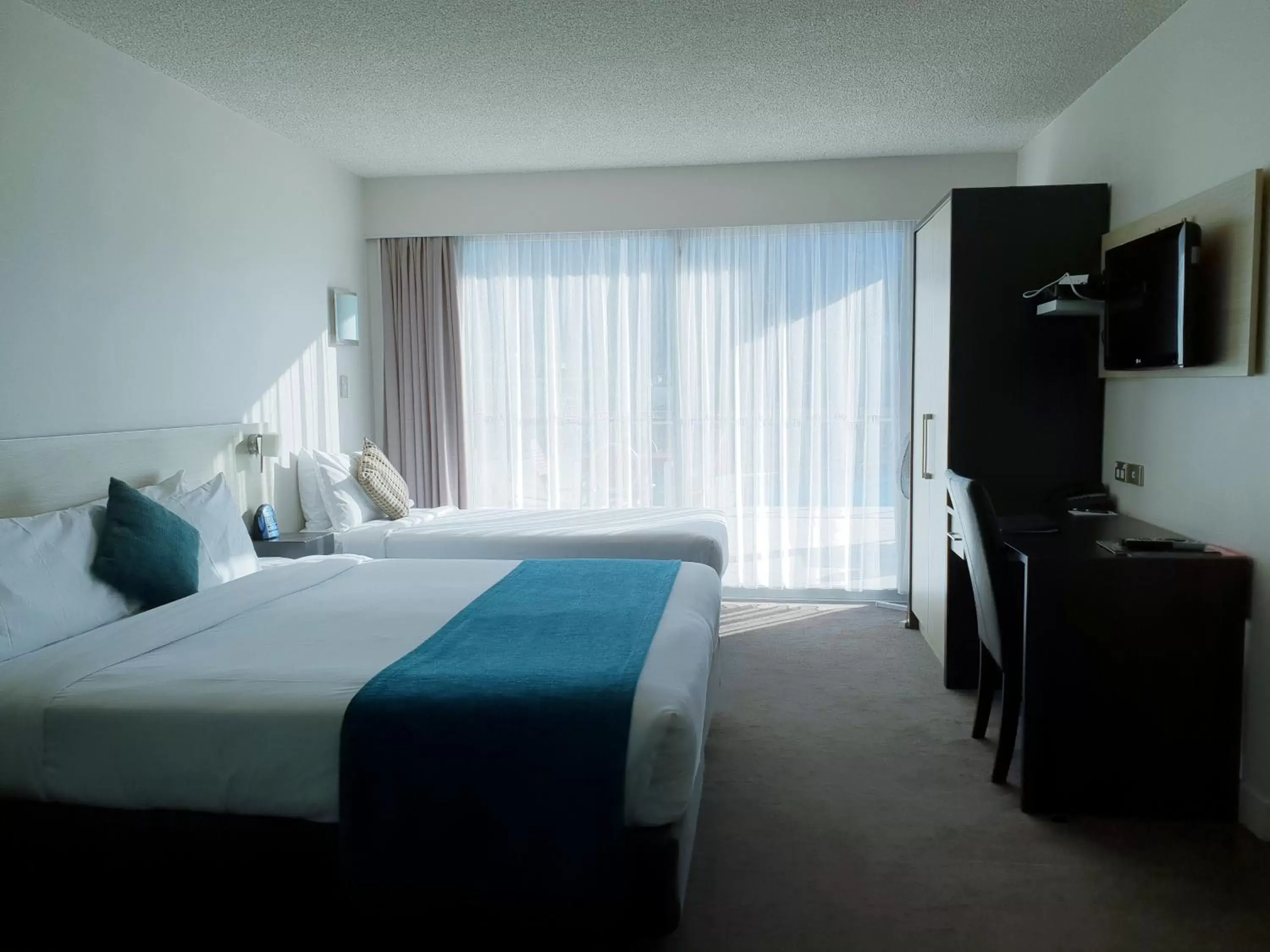 Bedroom in Picton Yacht Club Hotel